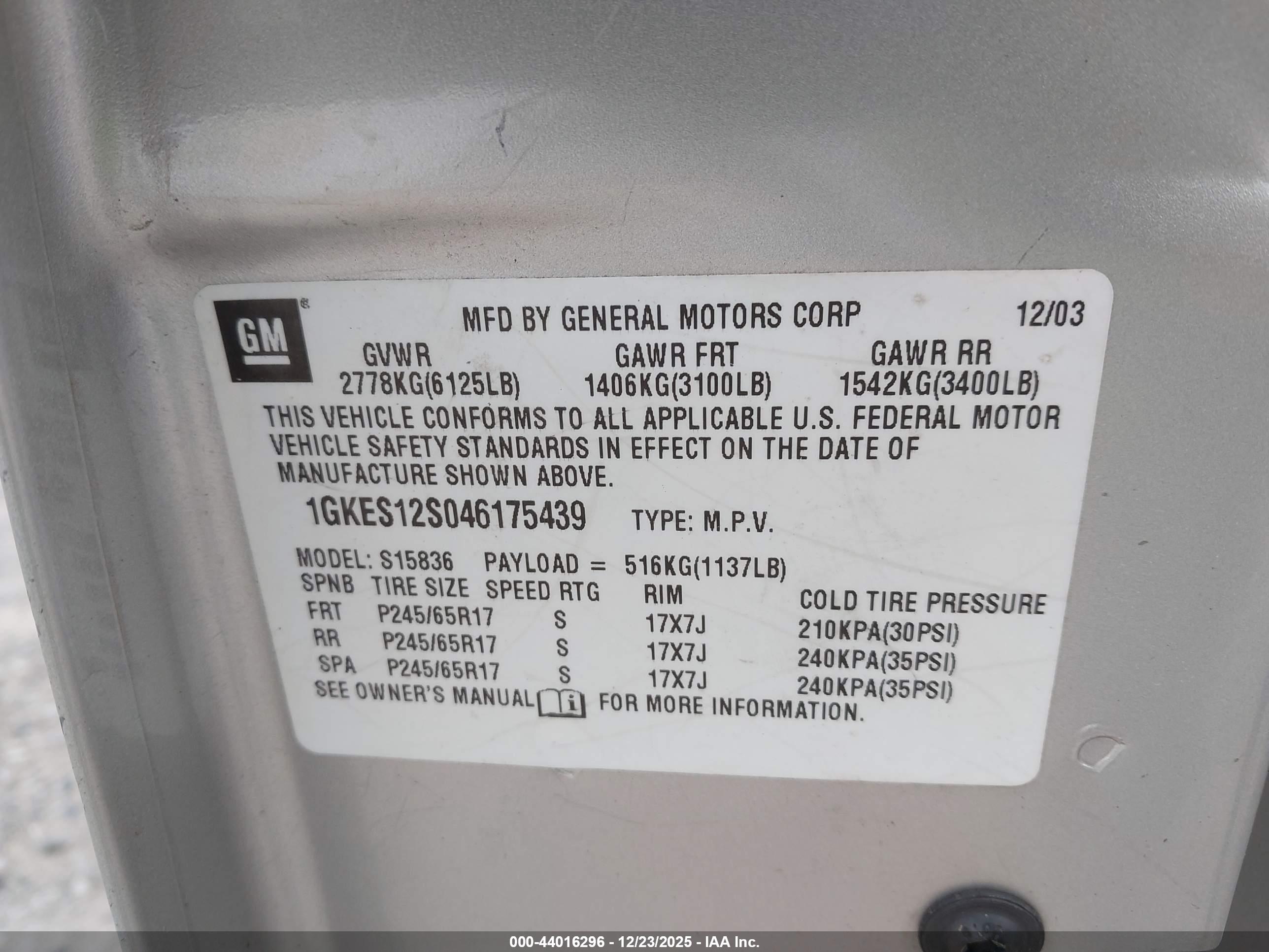 GMC ENVOY image 9