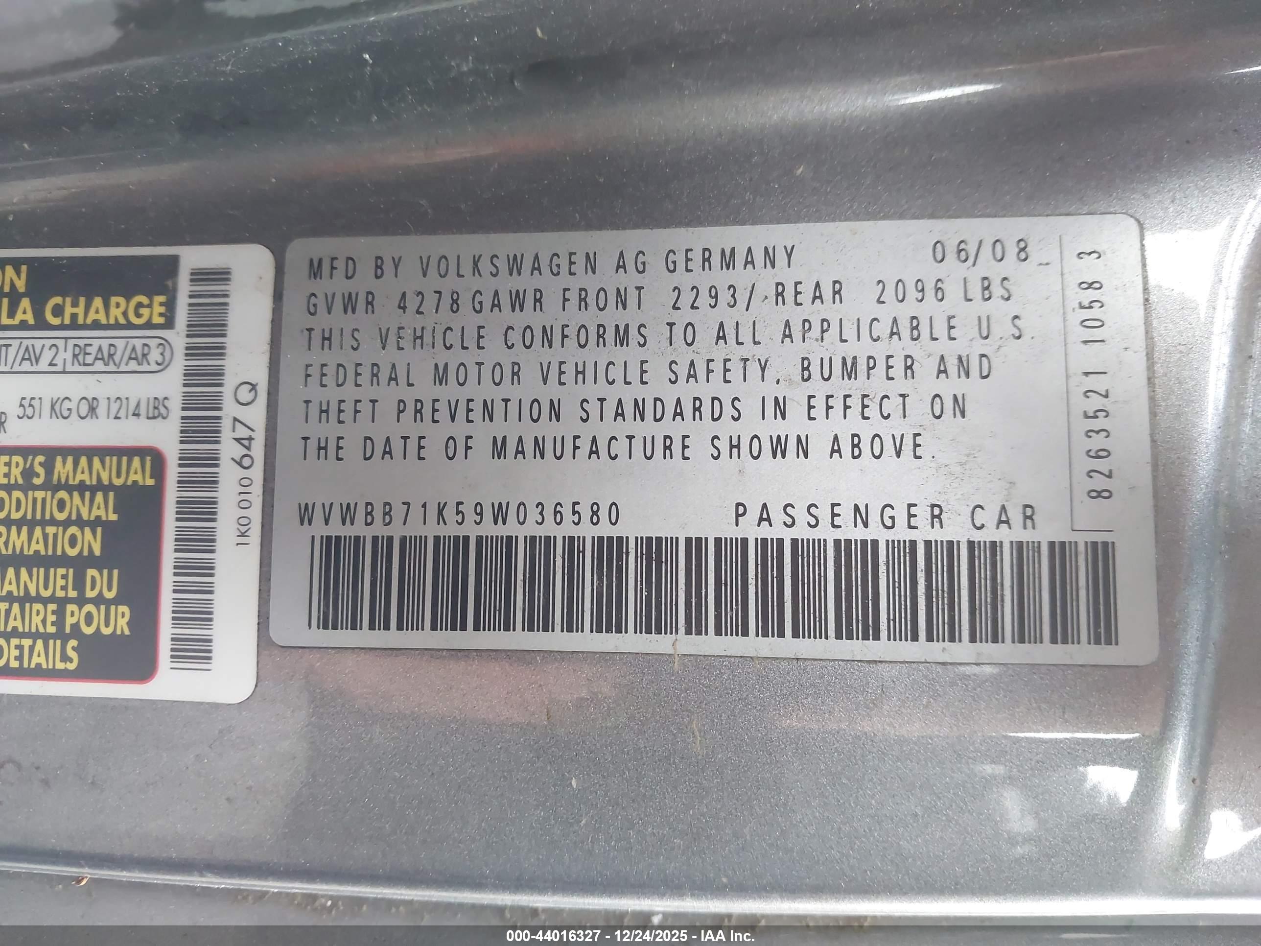 VOLKSWAGEN RABBIT image 9