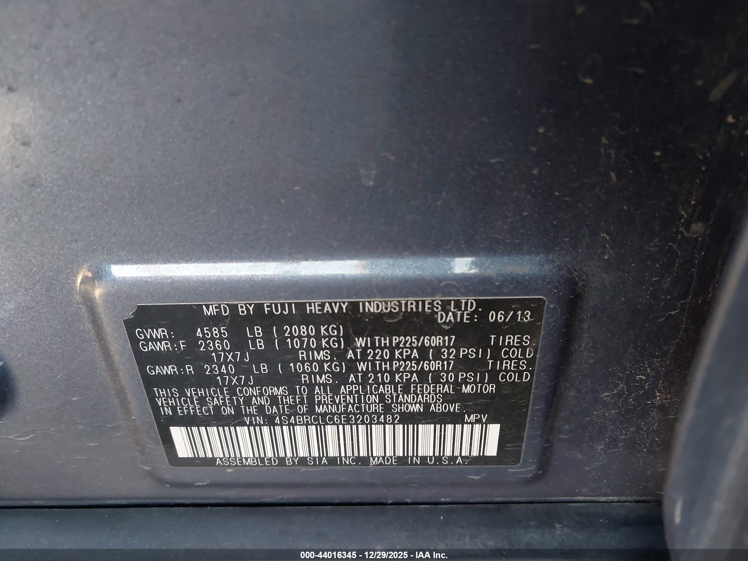 SUBARU OUTBACK image 9