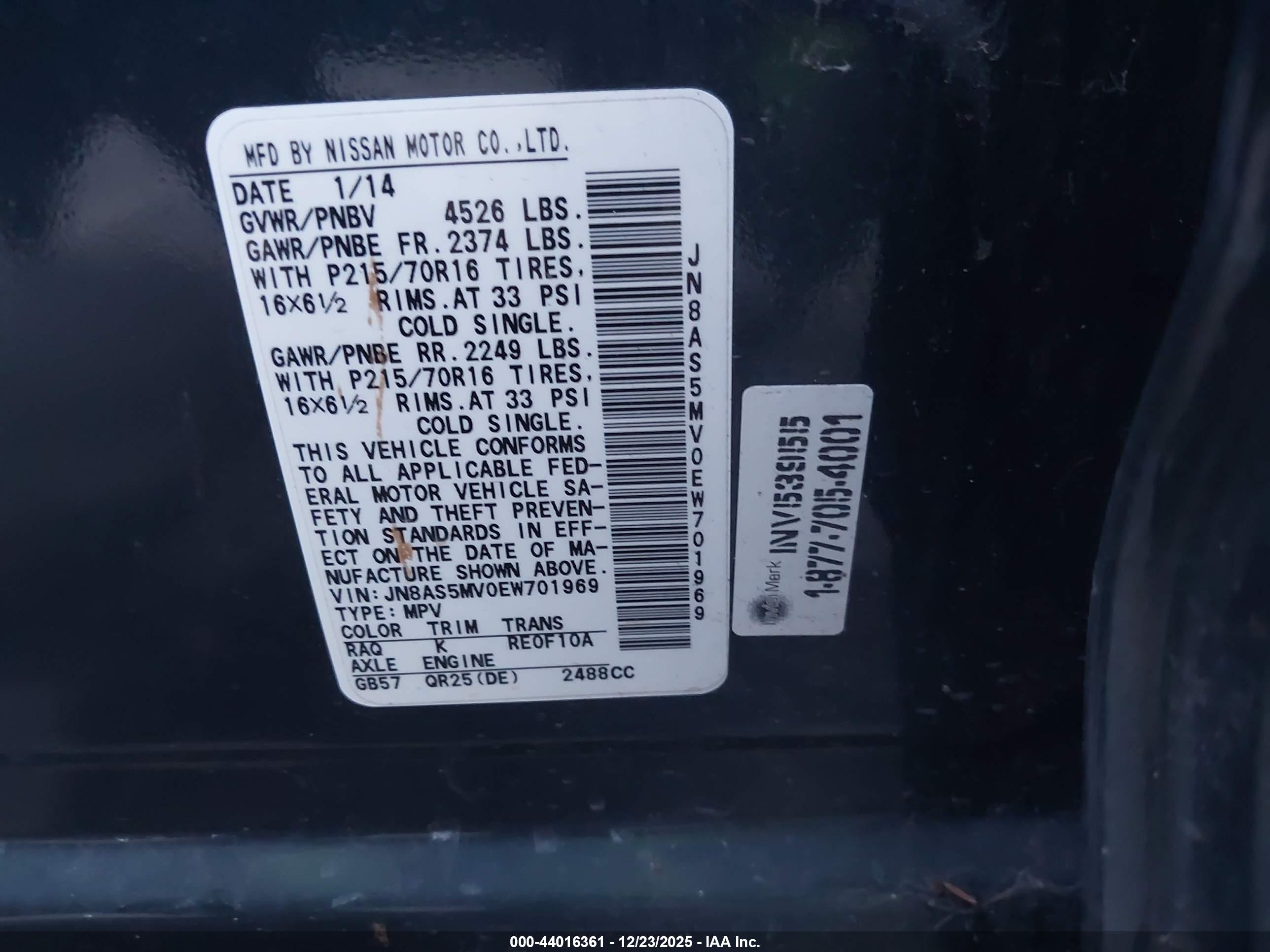 NISSAN ROGUE image 9
