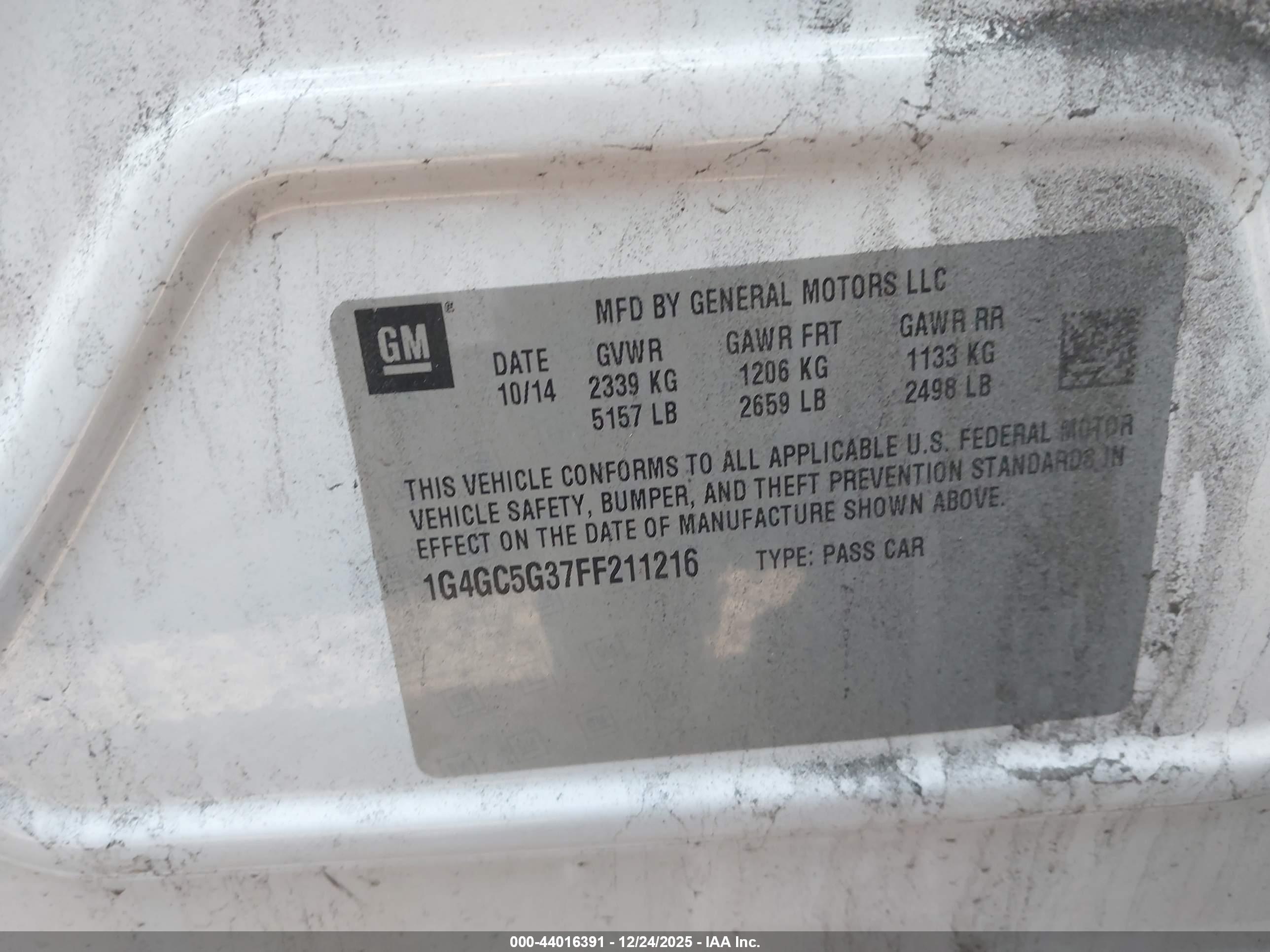 BUICK LACROSSE image 9
