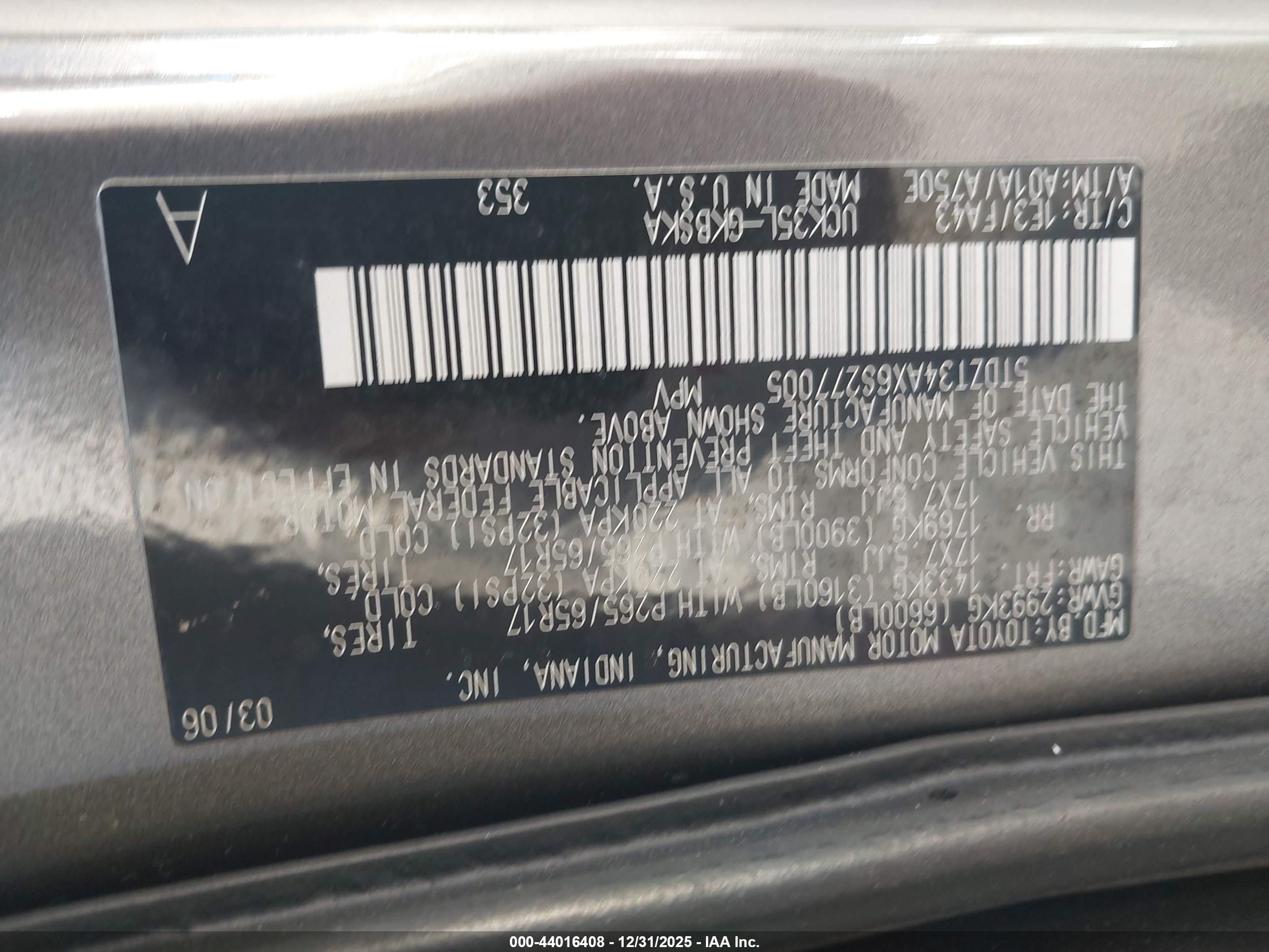 TOYOTA SEQUOIA image 9