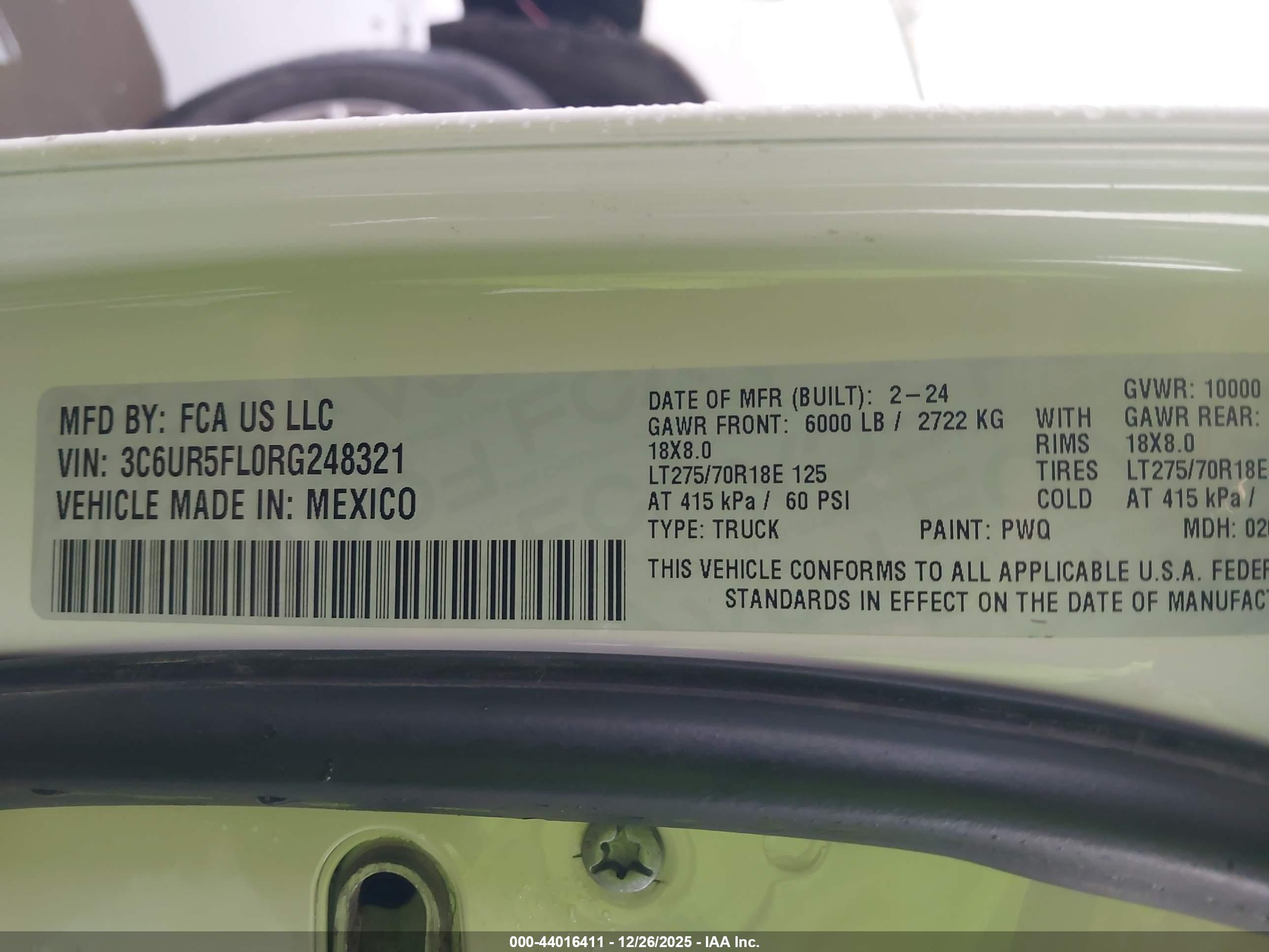 RAM 2500 image 9
