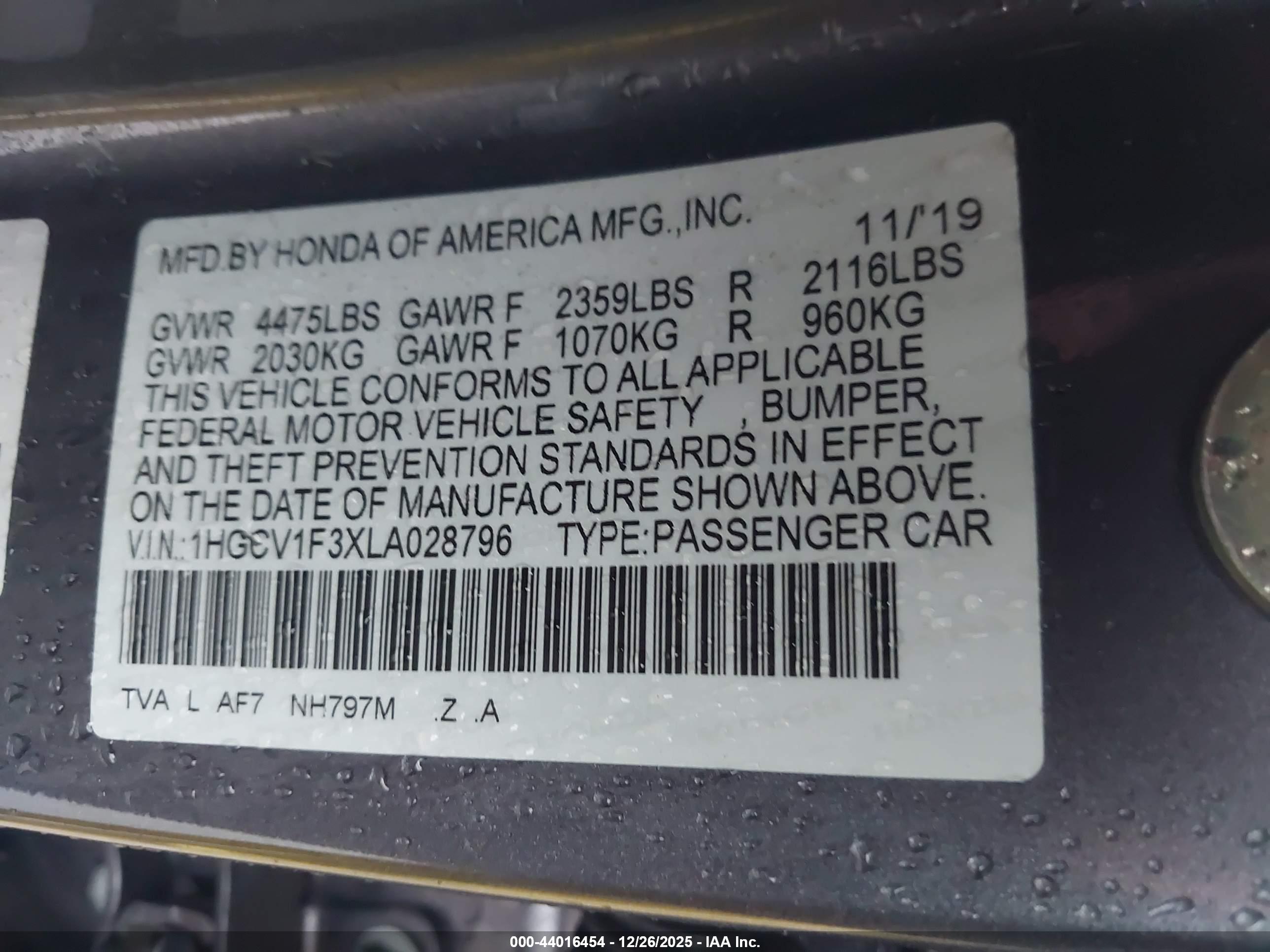 HONDA ACCORD image 9
