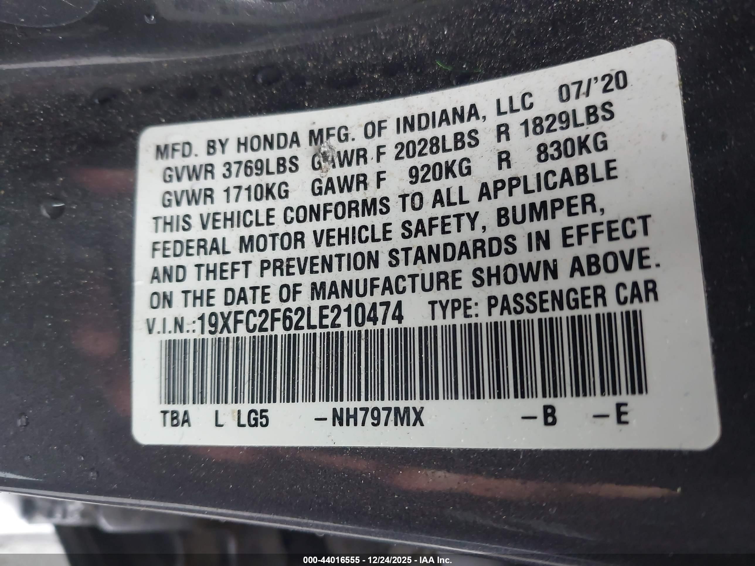 HONDA CIVIC image 9