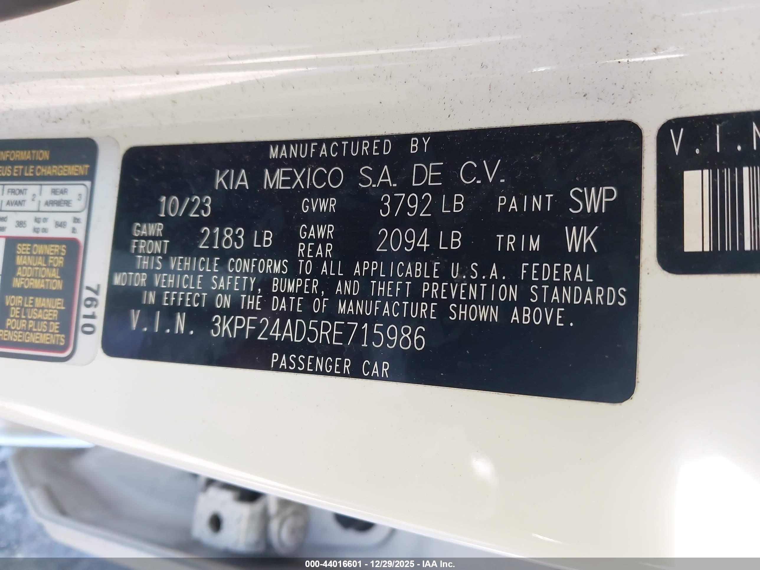 KIA FORTE image 9