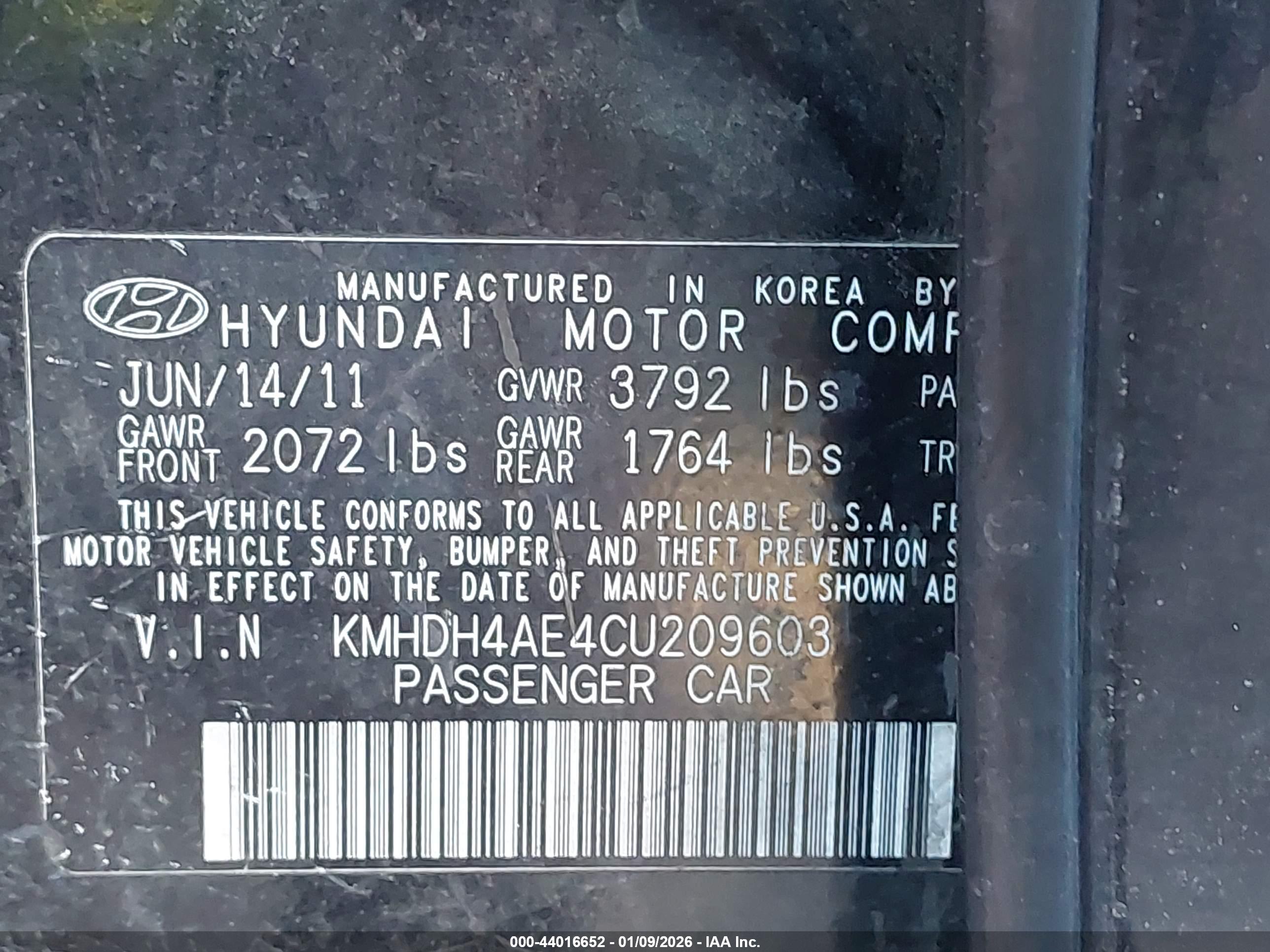 HYUNDAI ELANTRA image 9