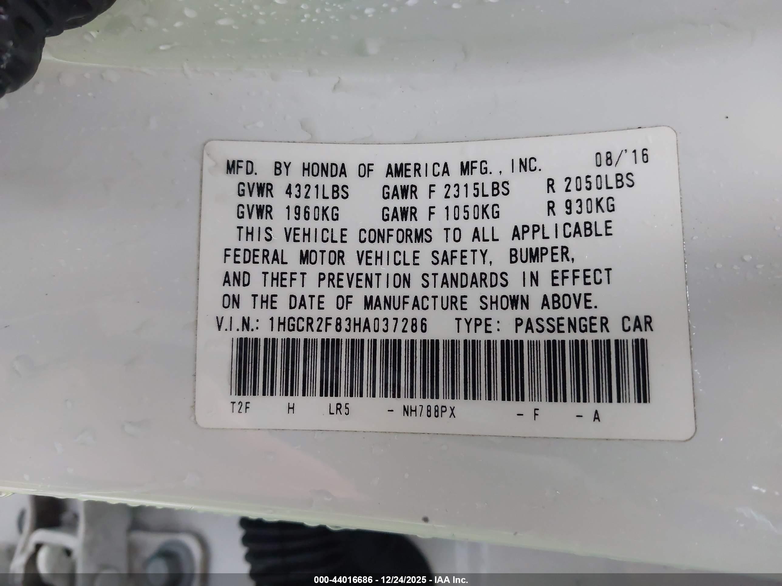 HONDA ACCORD image 9