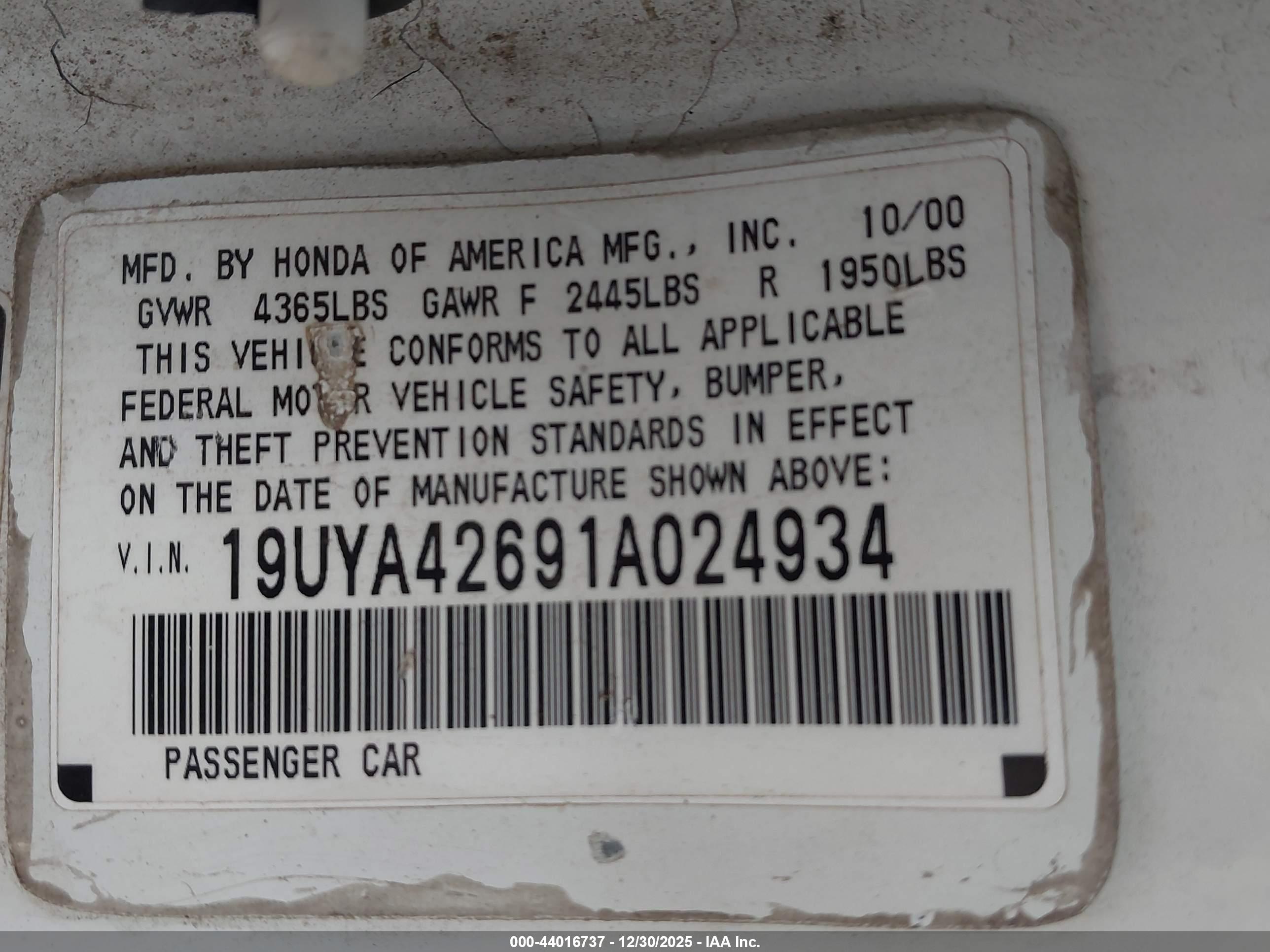ACURA CL image 9
