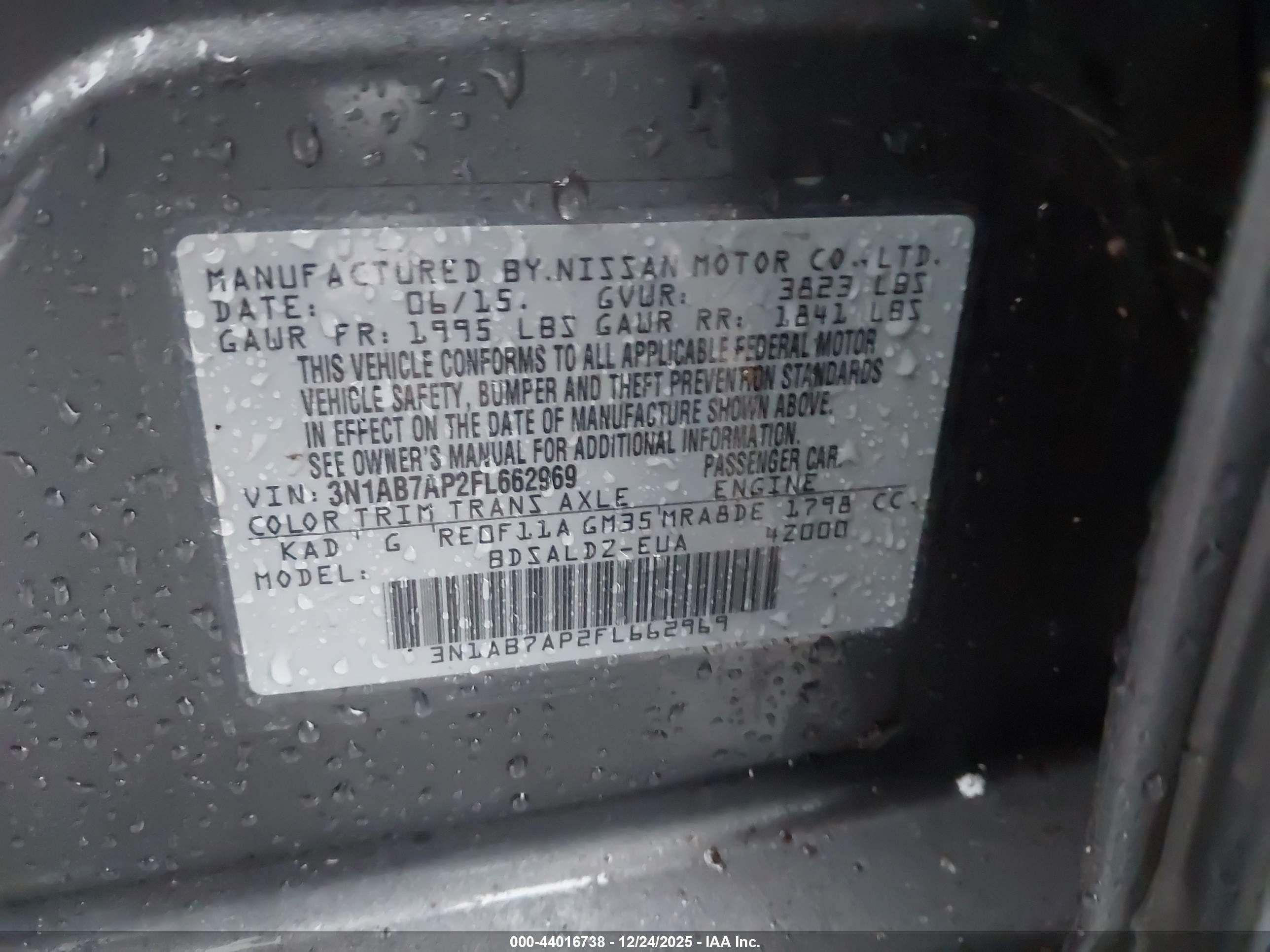 NISSAN SENTRA image 9