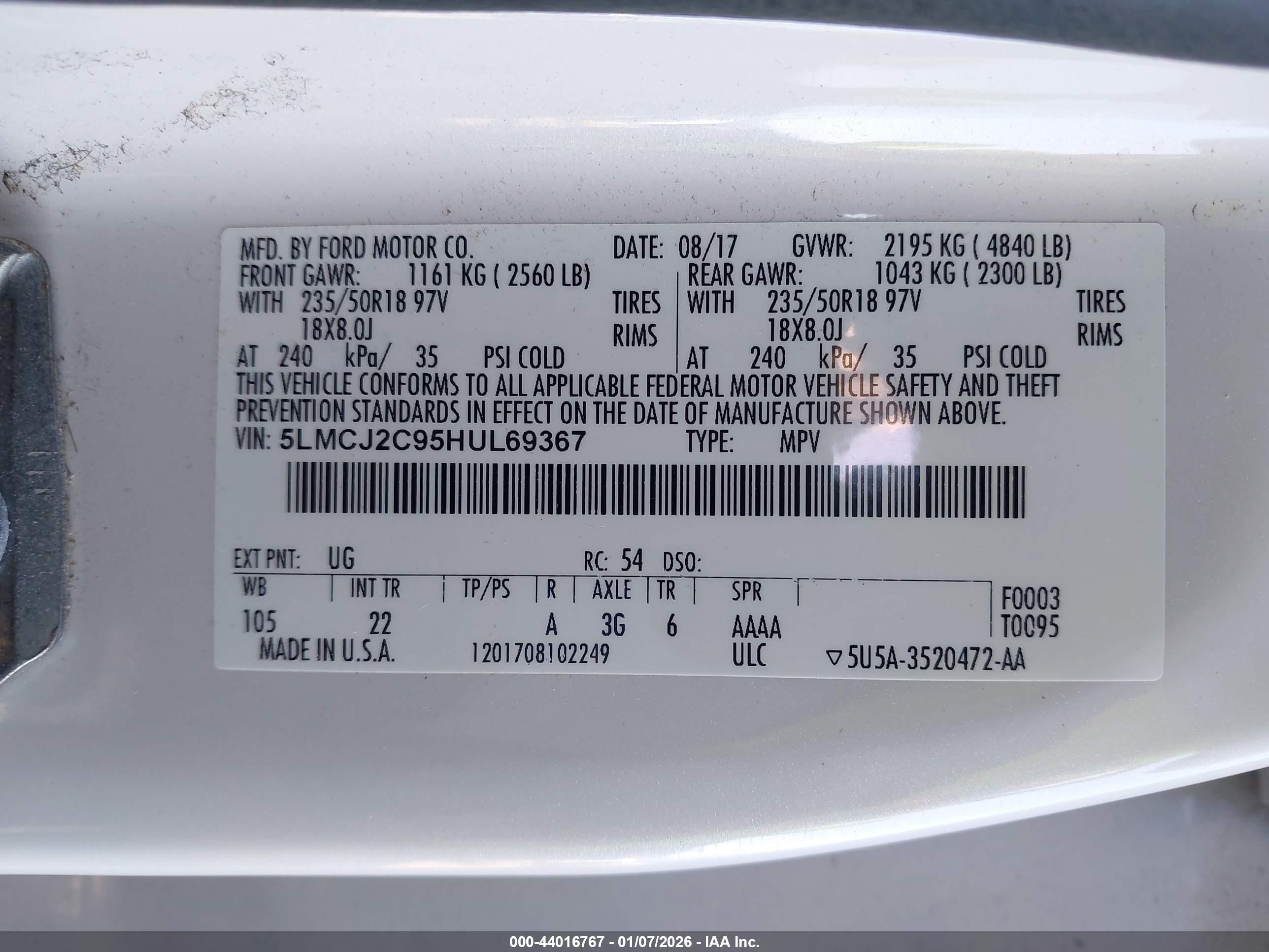 LINCOLN MKC image 9