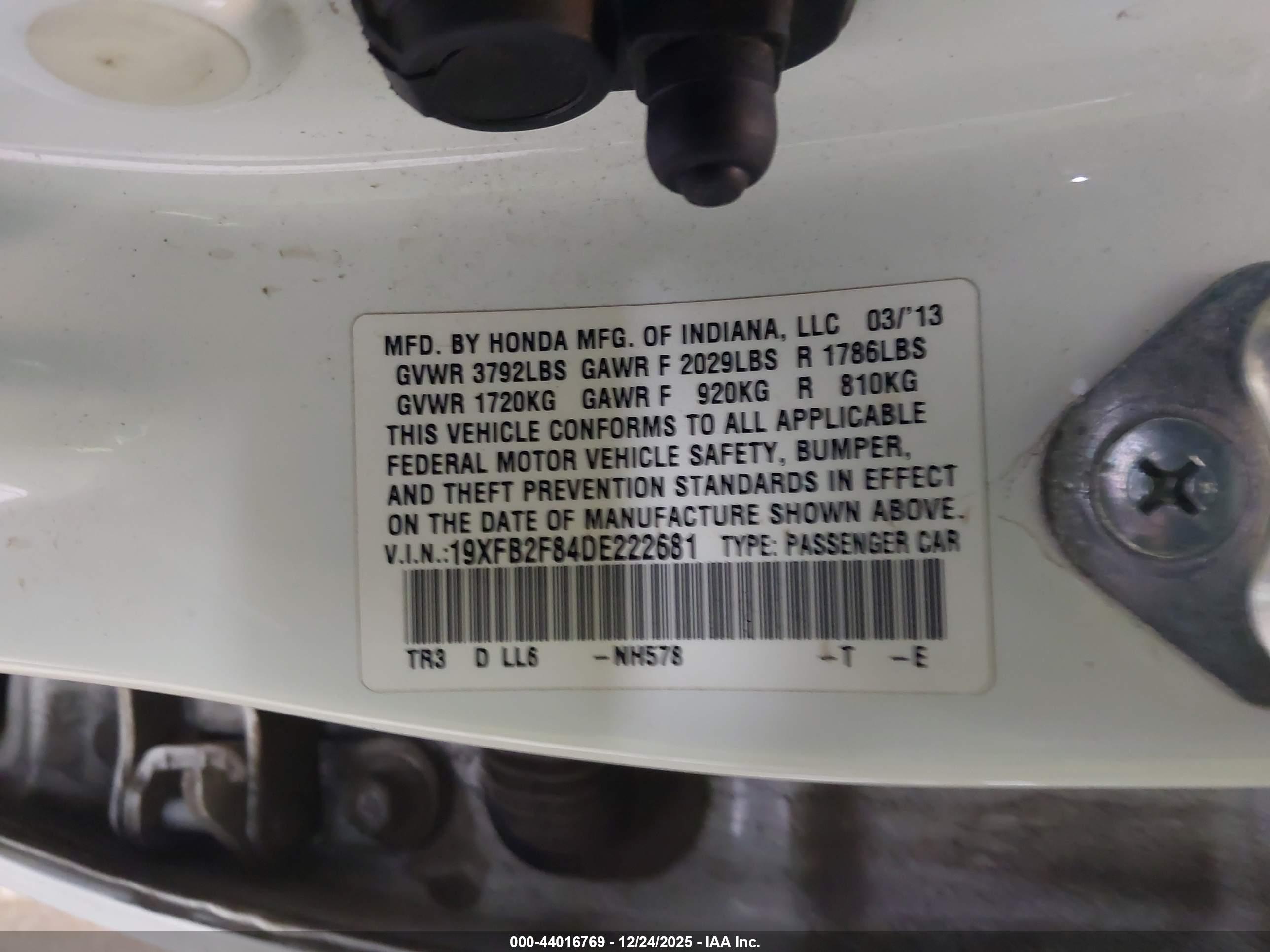 HONDA CIVIC image 9