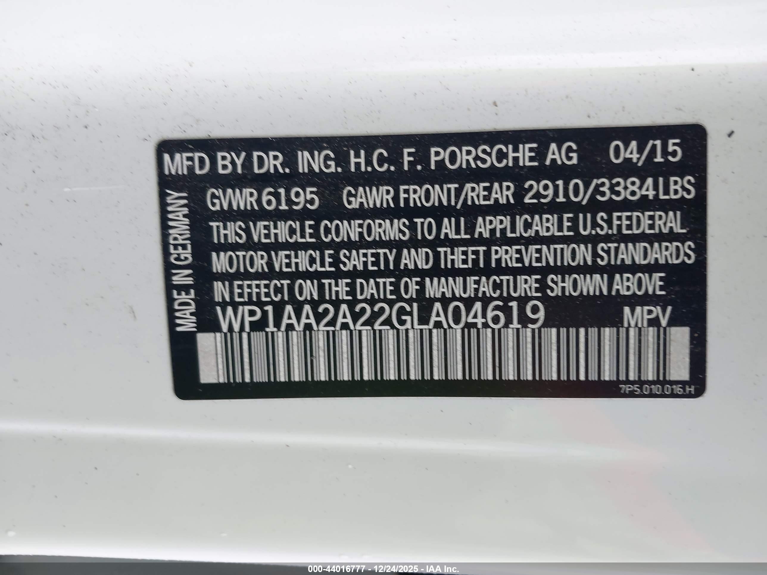 PORSCHE CAYENNE image 9