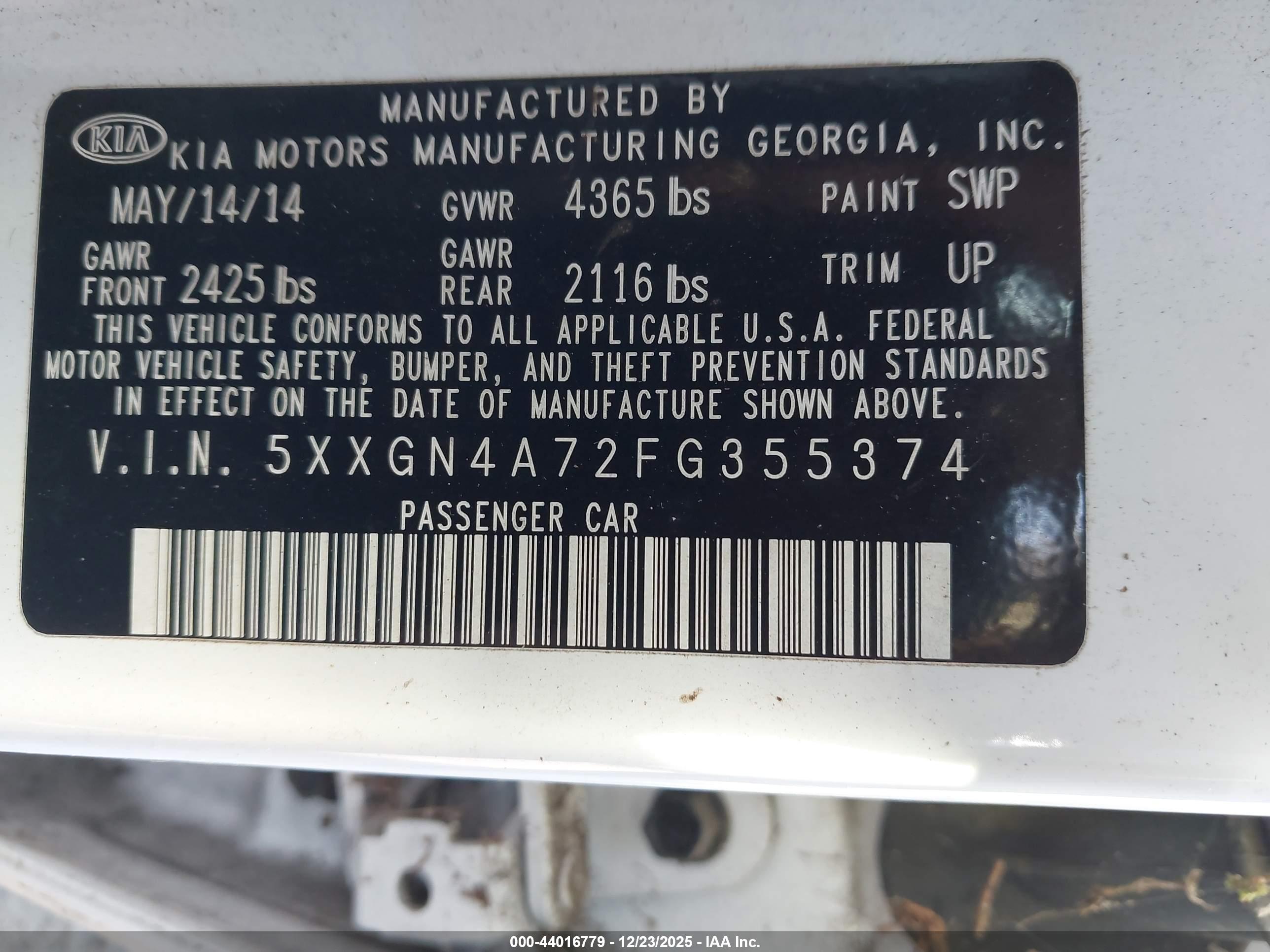 KIA OPTIMA image 9