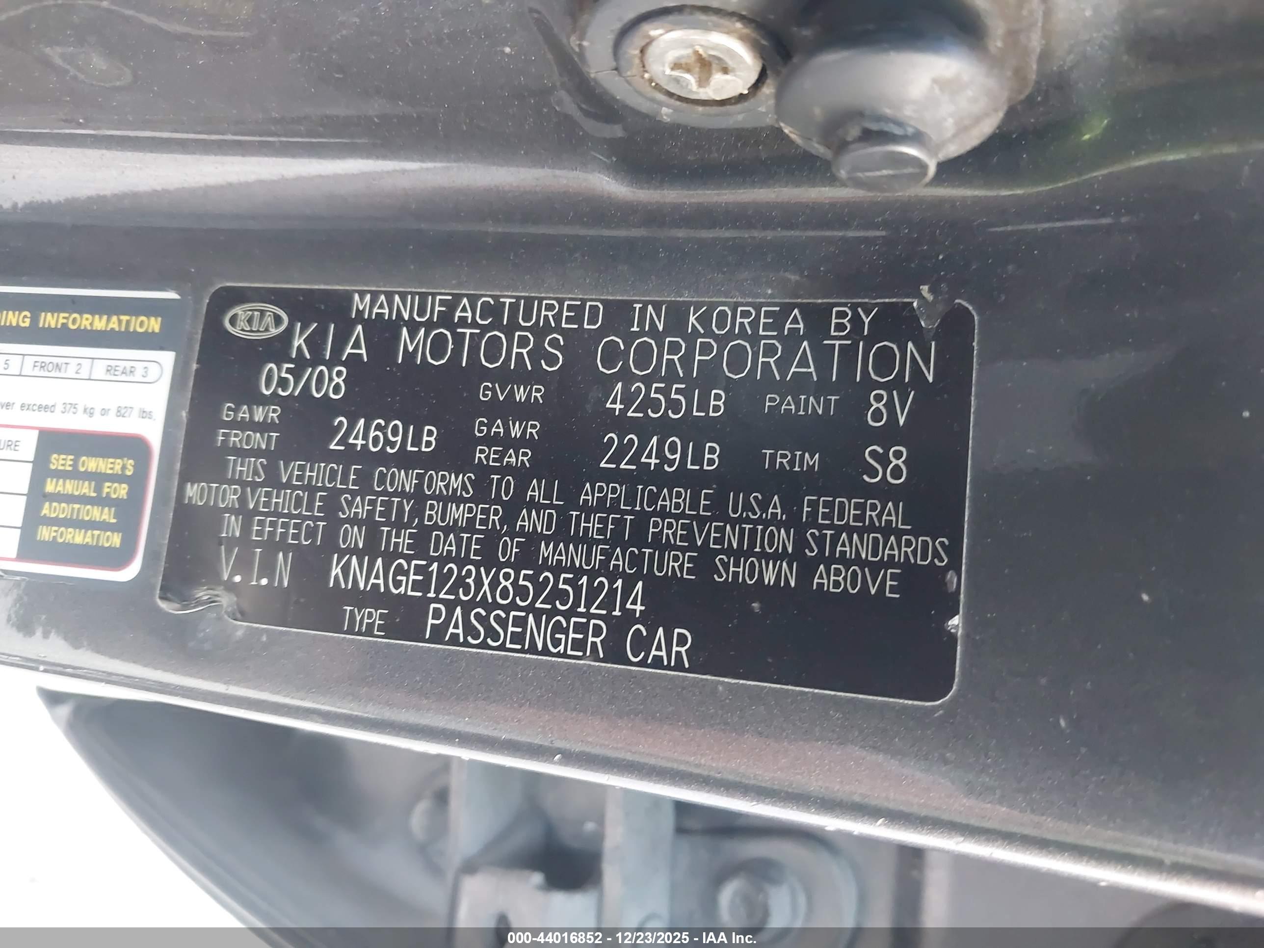 KIA OPTIMA image 9