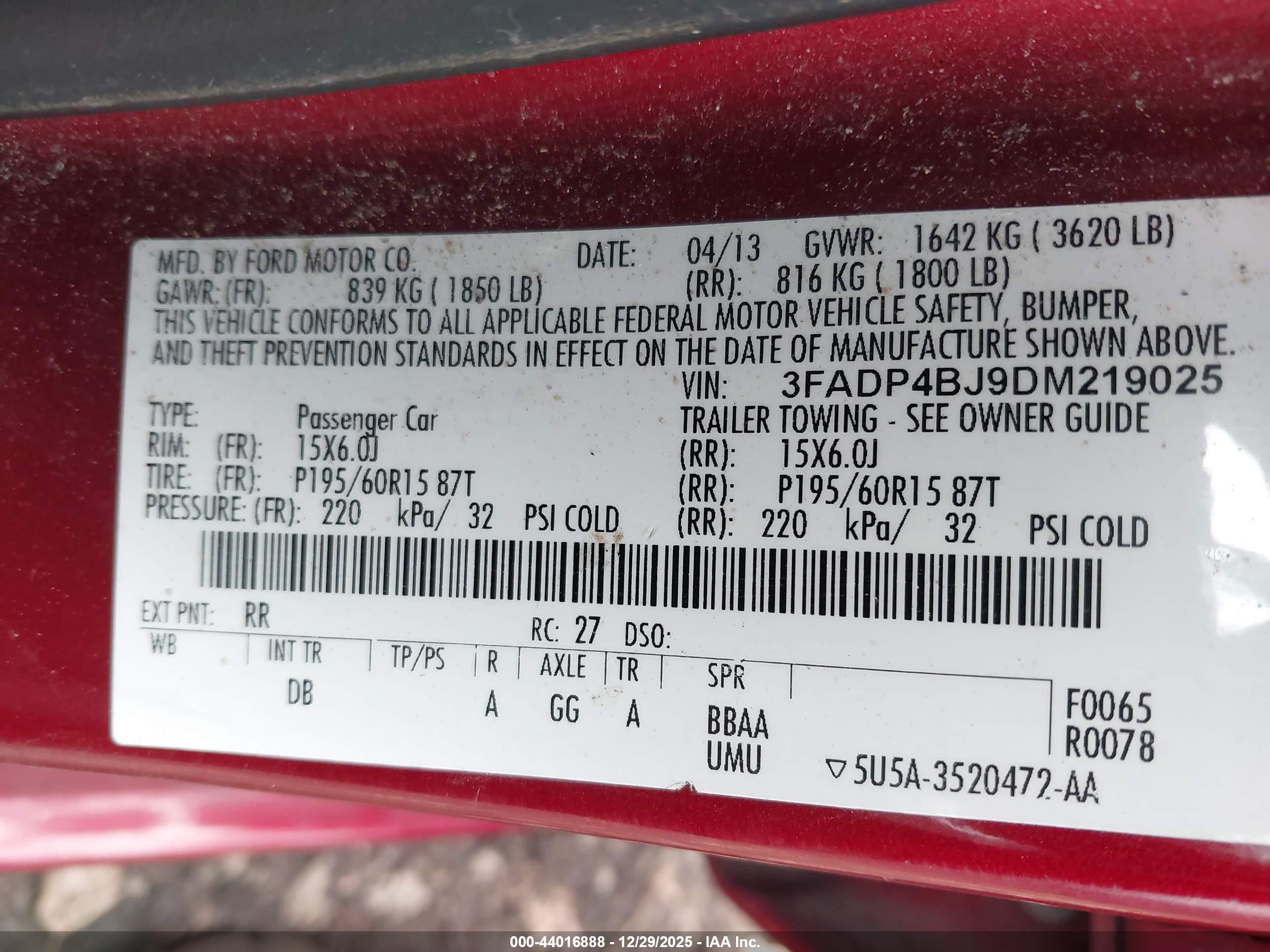 FORD FIESTA image 9