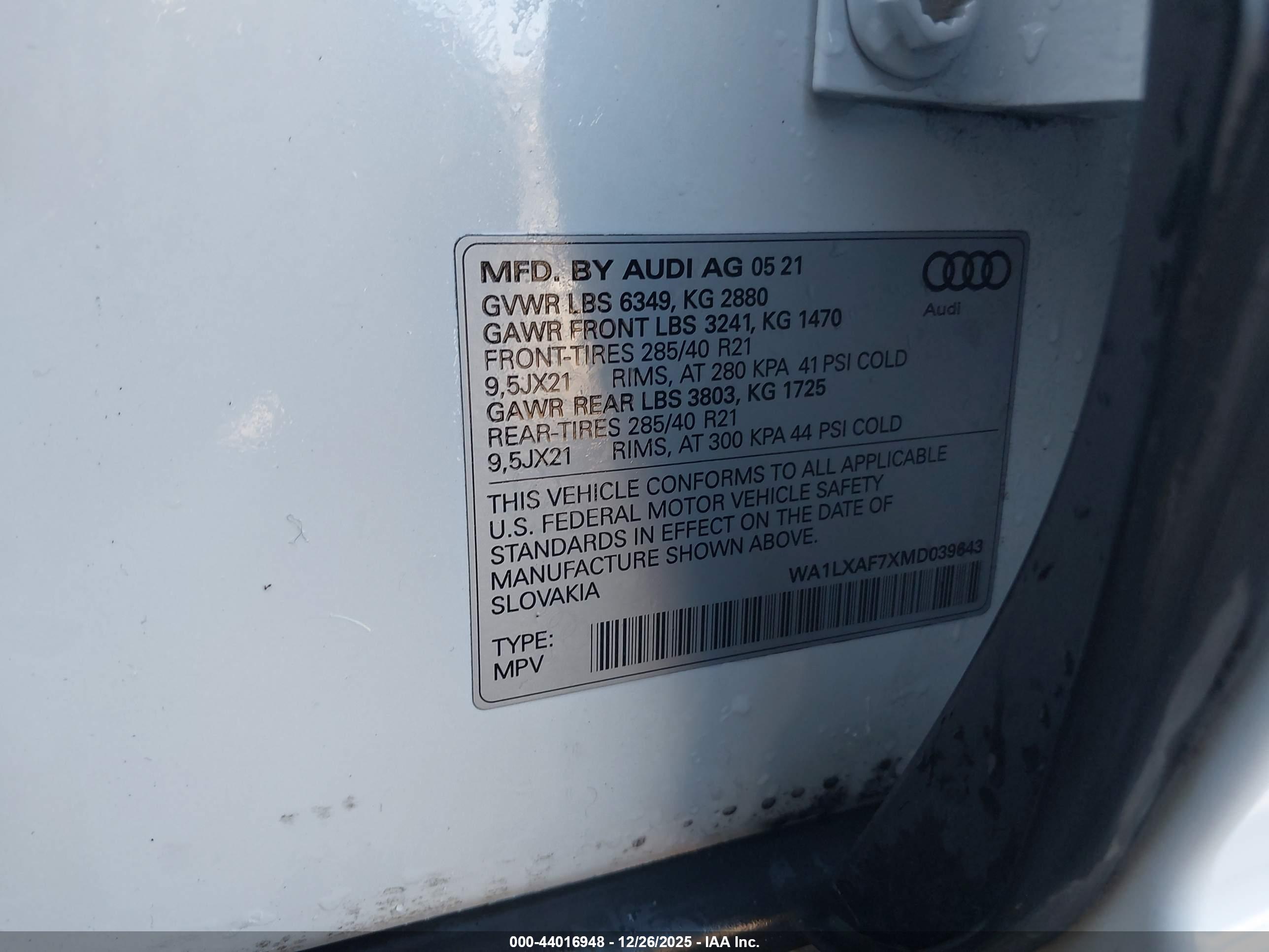 AUDI Q7 image 9