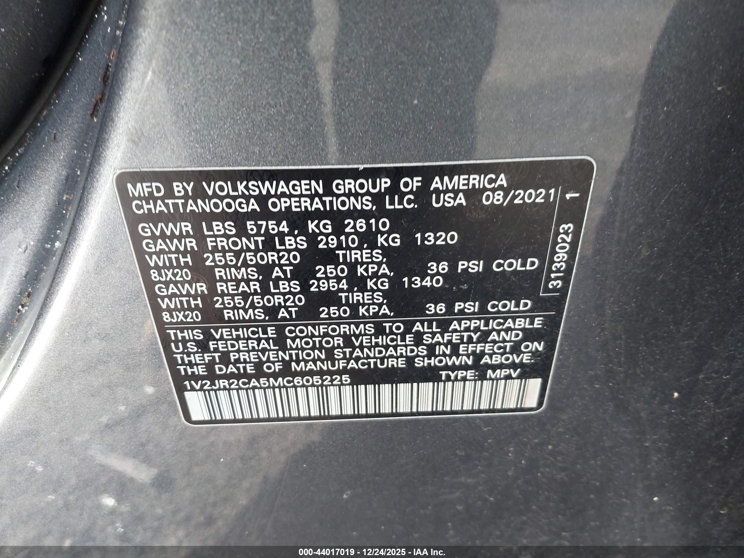 VOLKSWAGEN ATLAS image 9