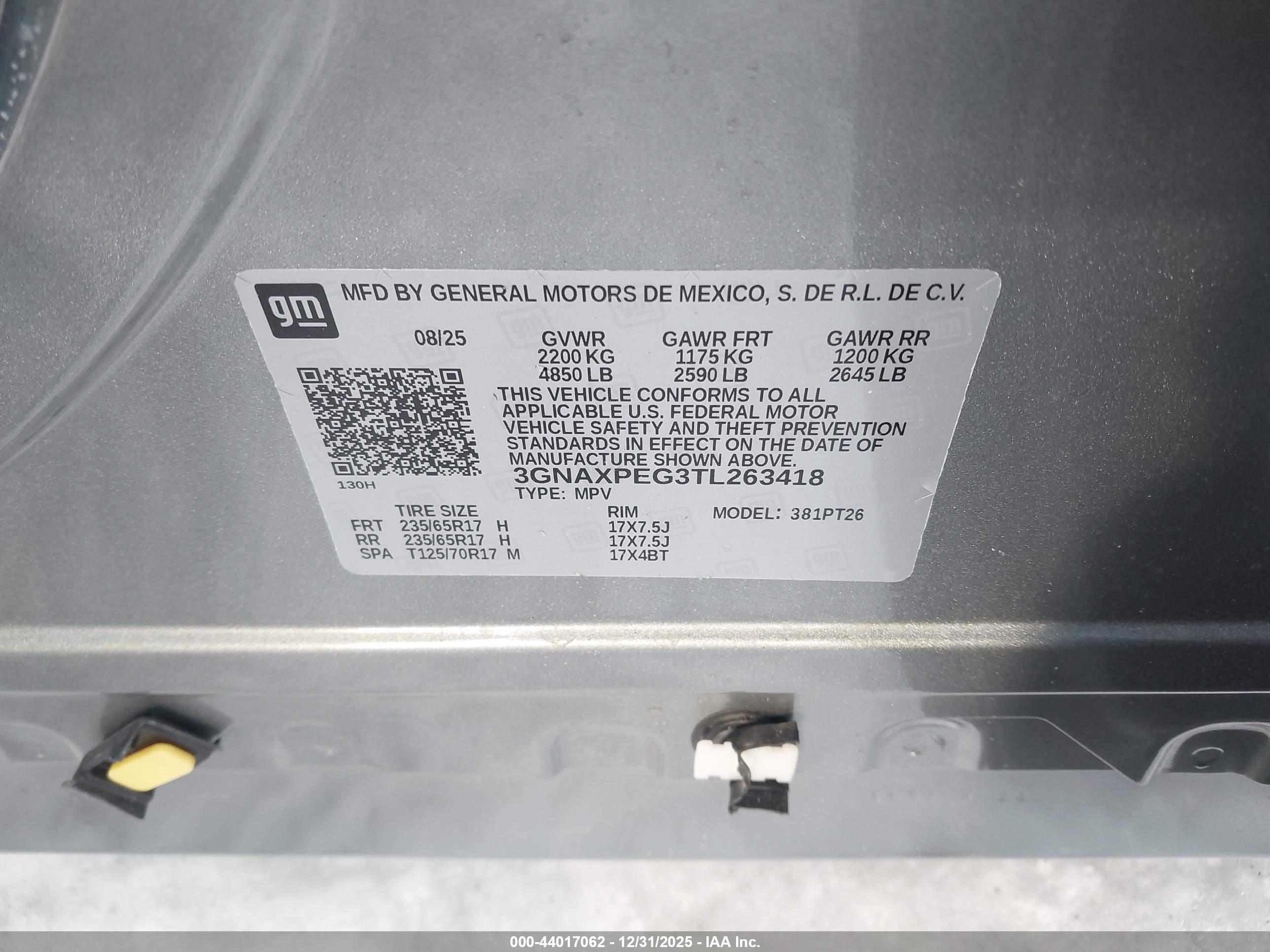 CHEVROLET EQUINOX image 9