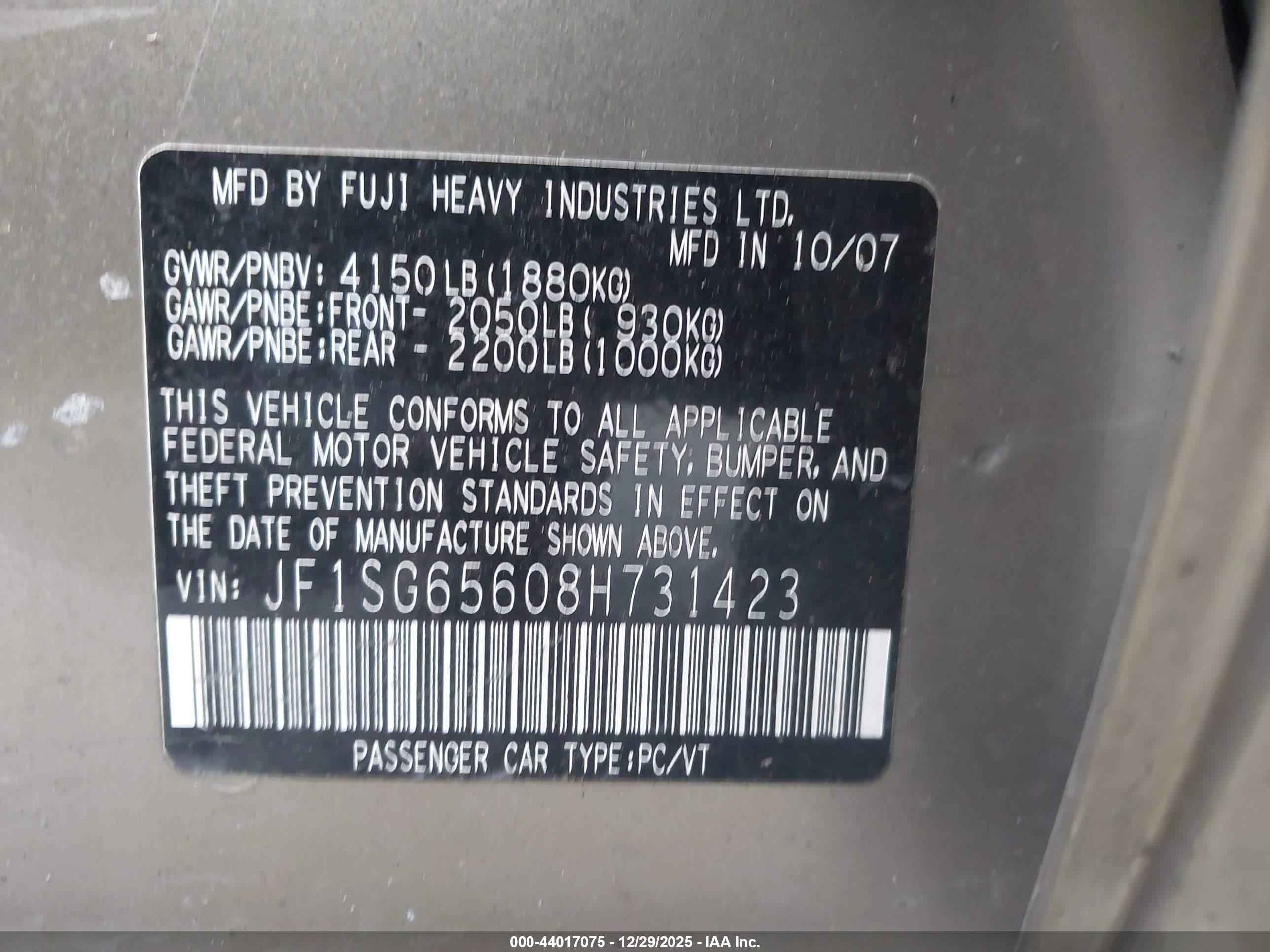 SUBARU FORESTER image 9