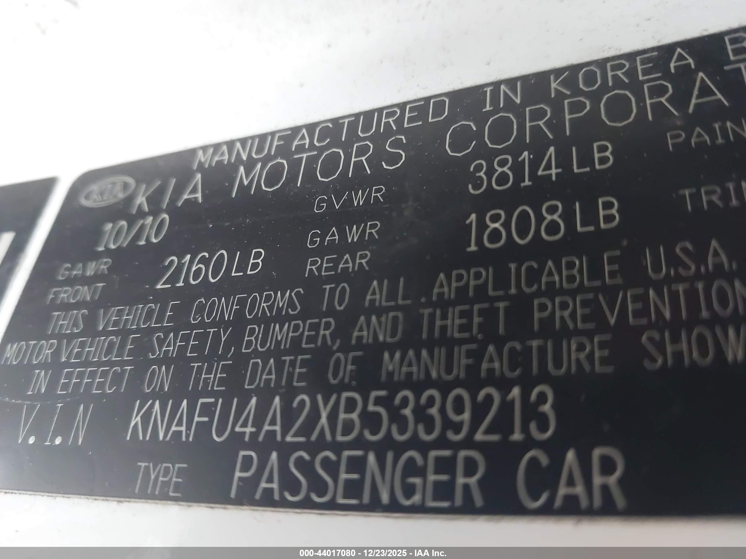 KIA FORTE image 9