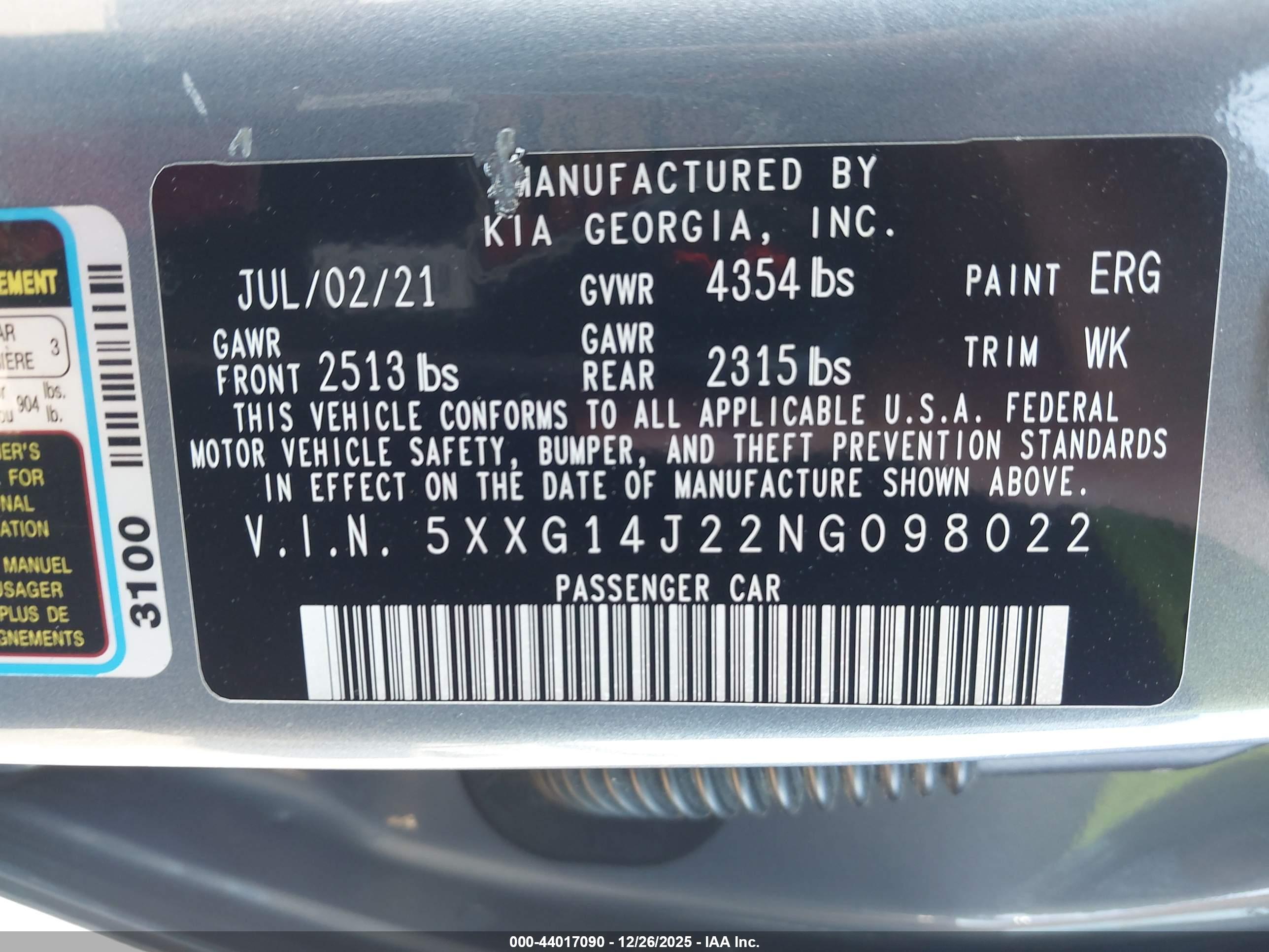 KIA K5 image 9
