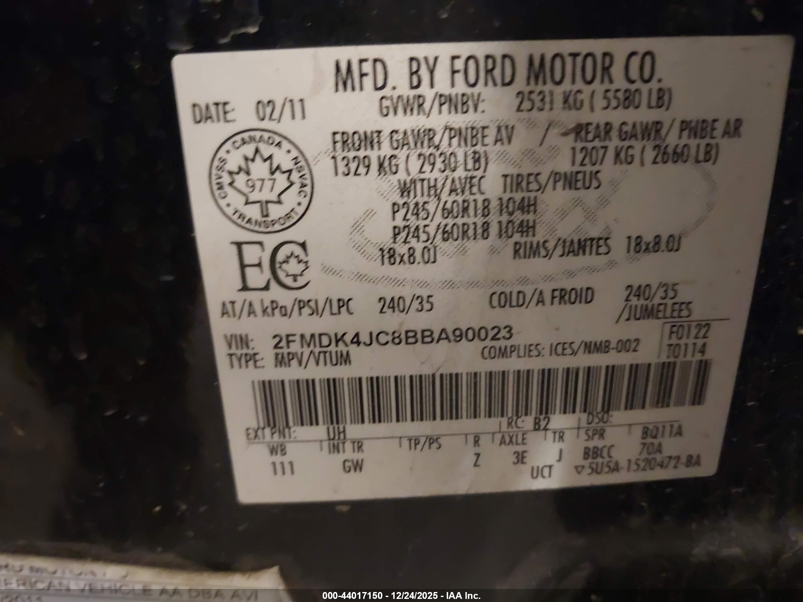 FORD EDGE image 9