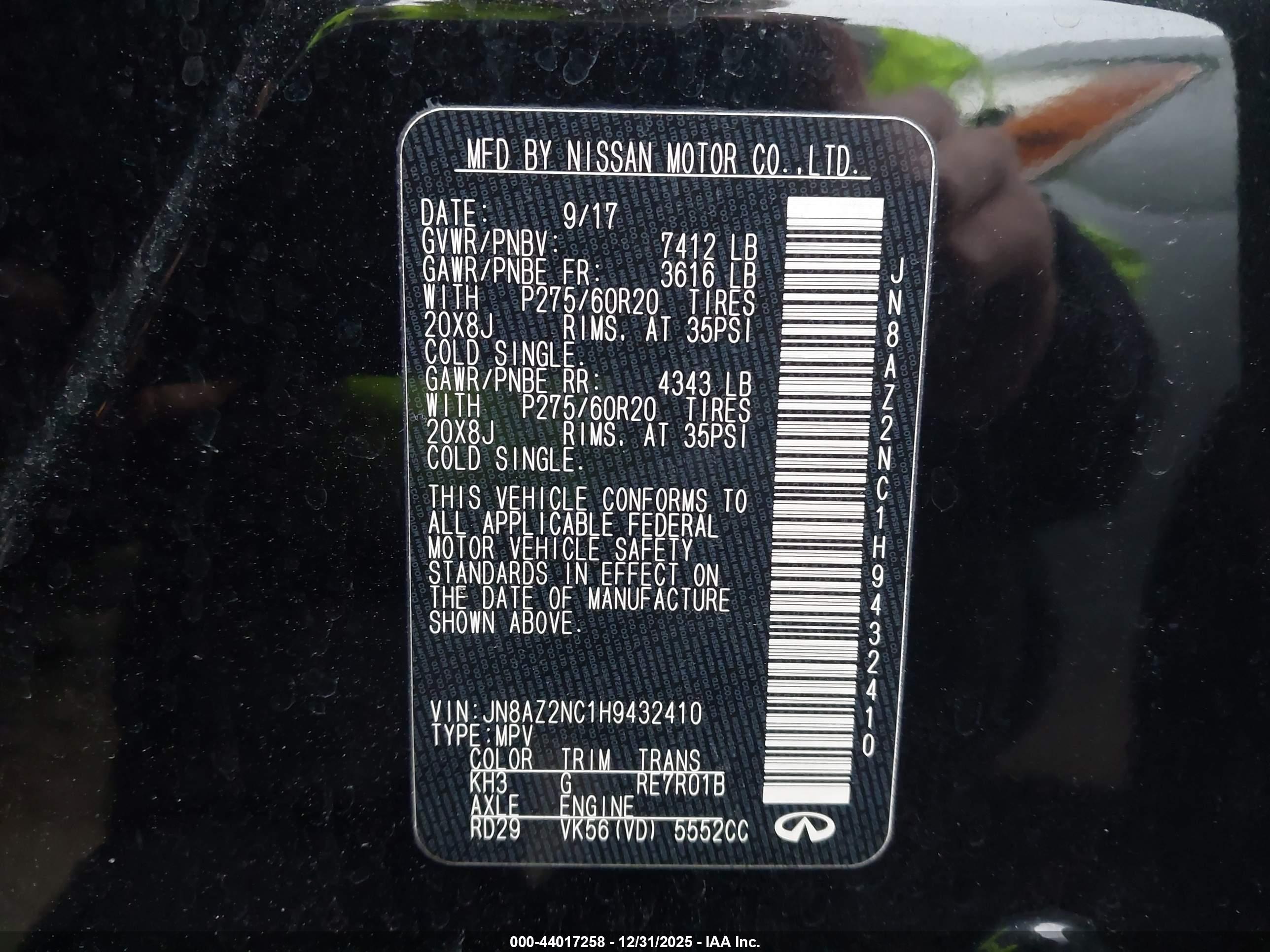 INFINITI QX80 image 9