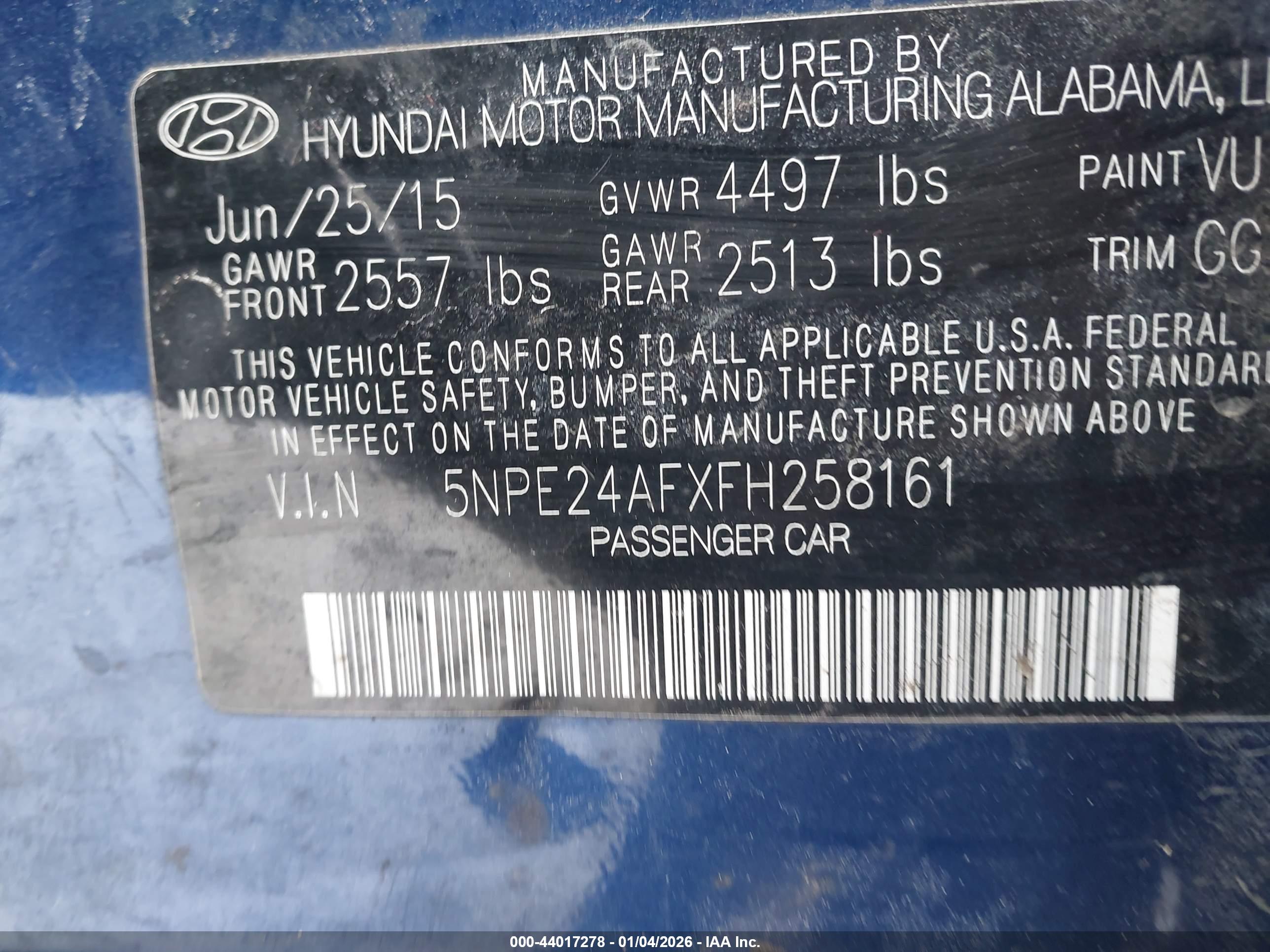 HYUNDAI SONATA image 9
