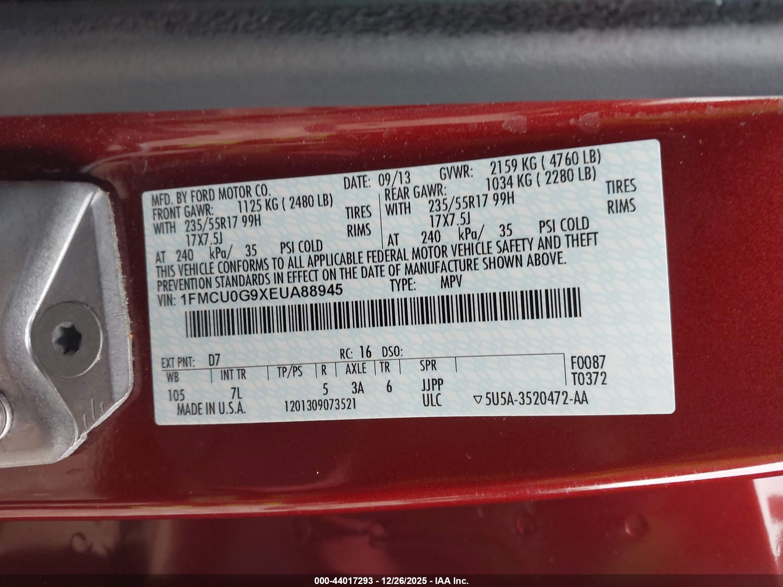 FORD ESCAPE image 9
