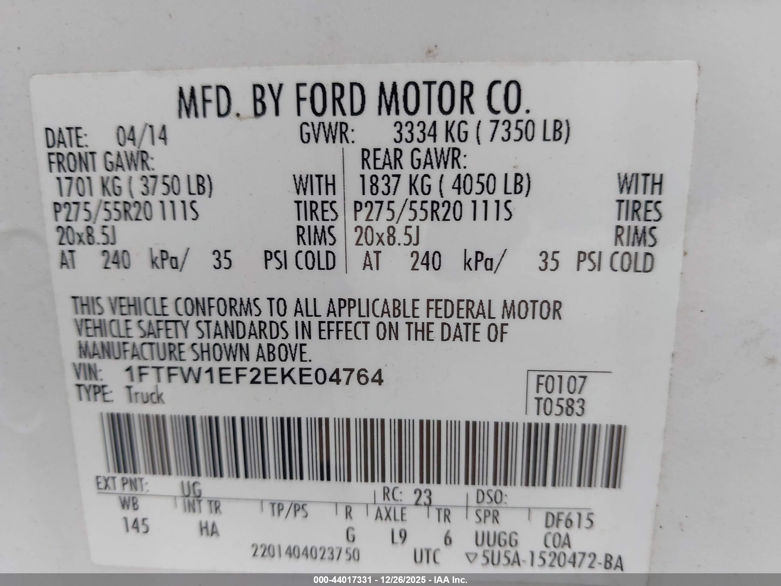 FORD F-150 image 9