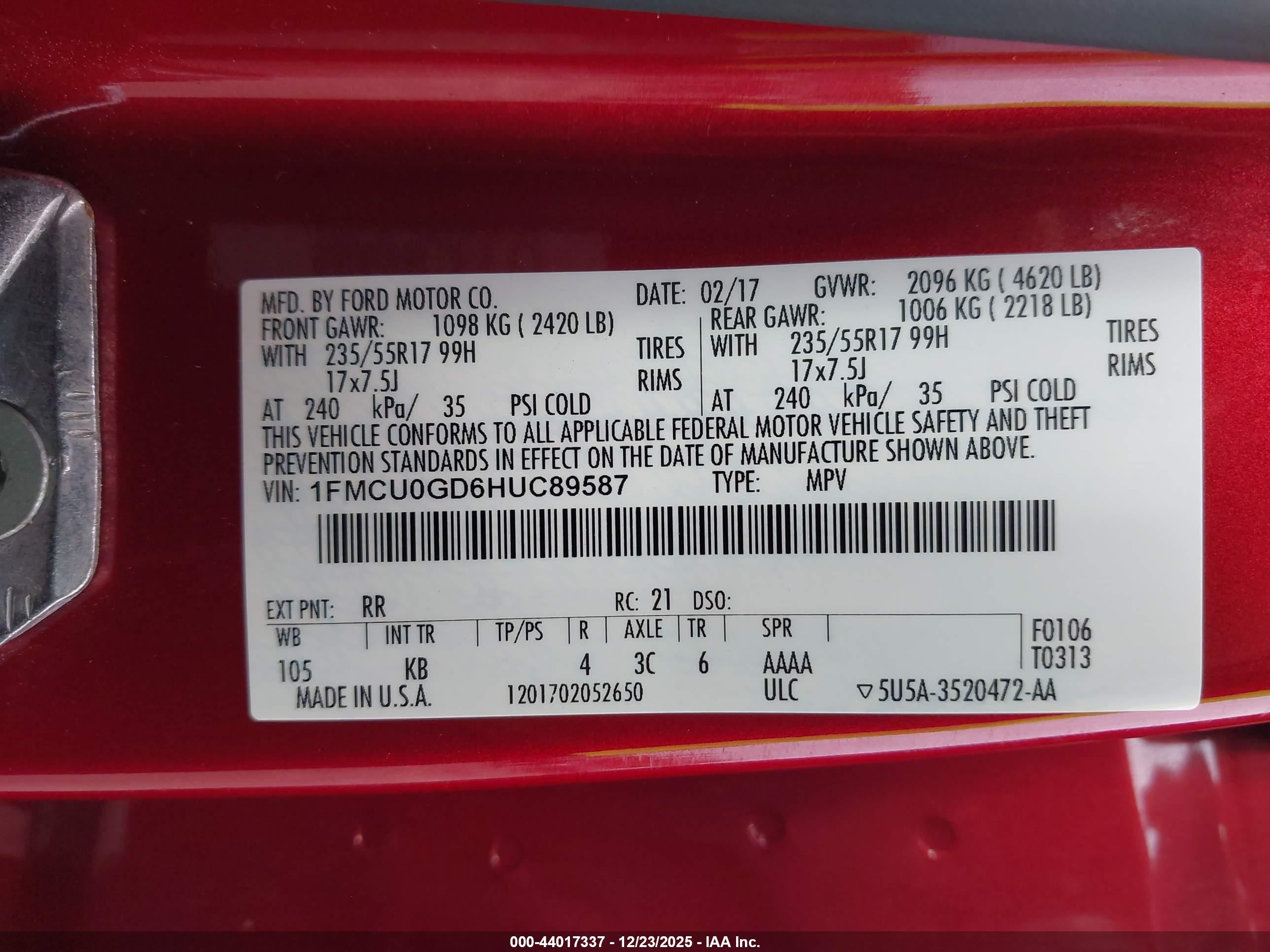 FORD ESCAPE image 9