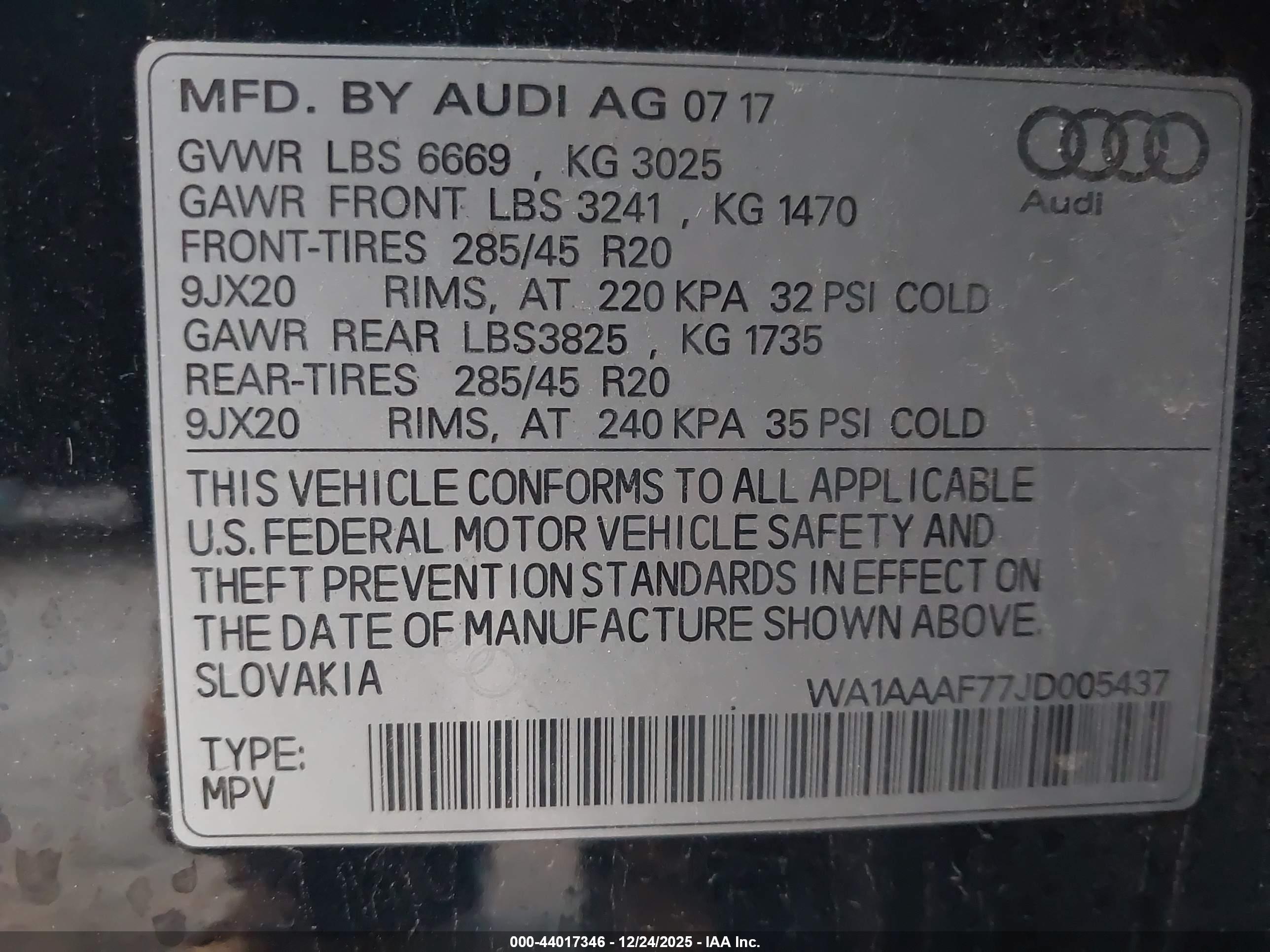AUDI Q7 image 9