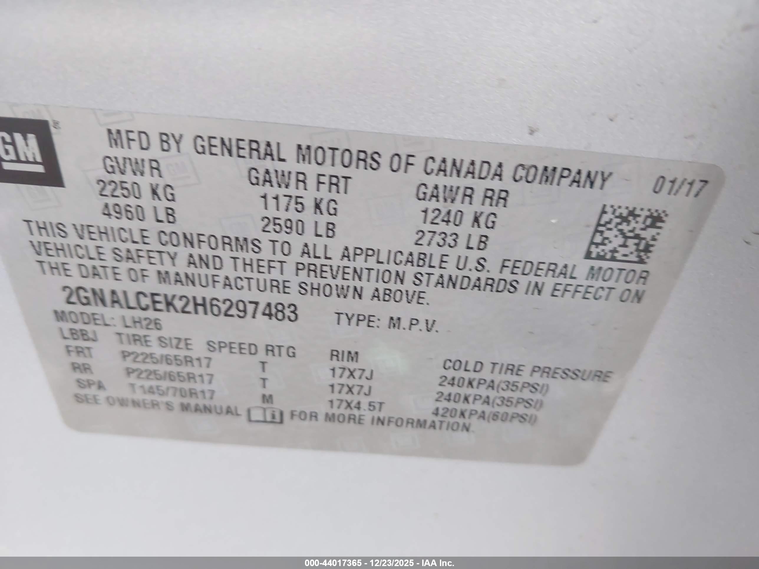 CHEVROLET EQUINOX image 9