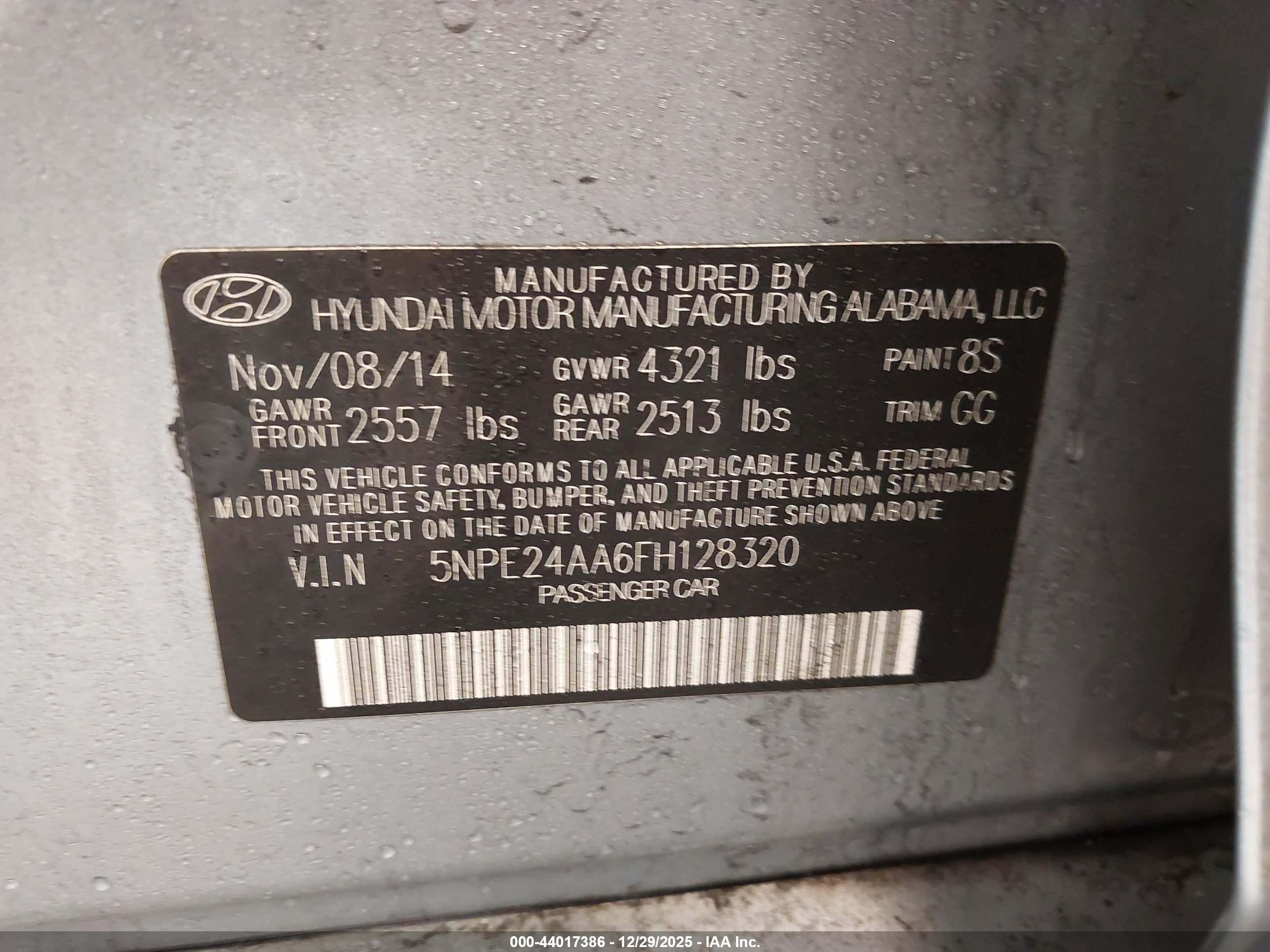 HYUNDAI SONATA image 9