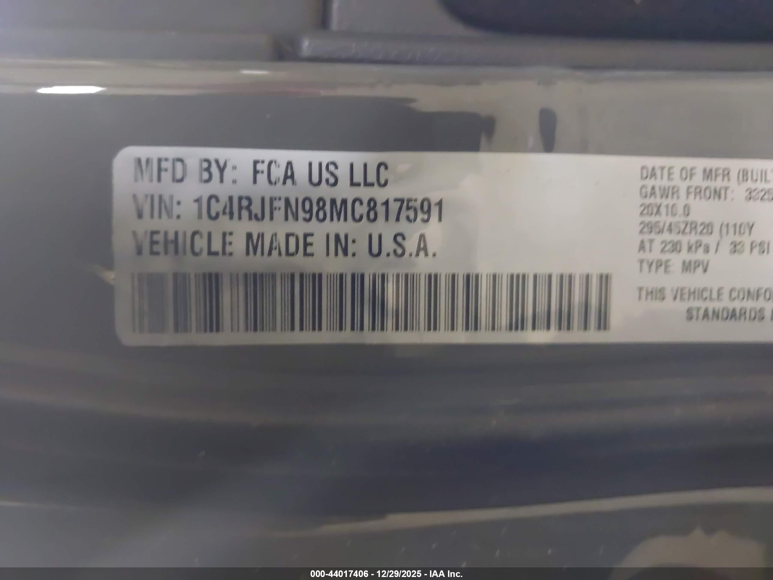 JEEP GRAND image 9