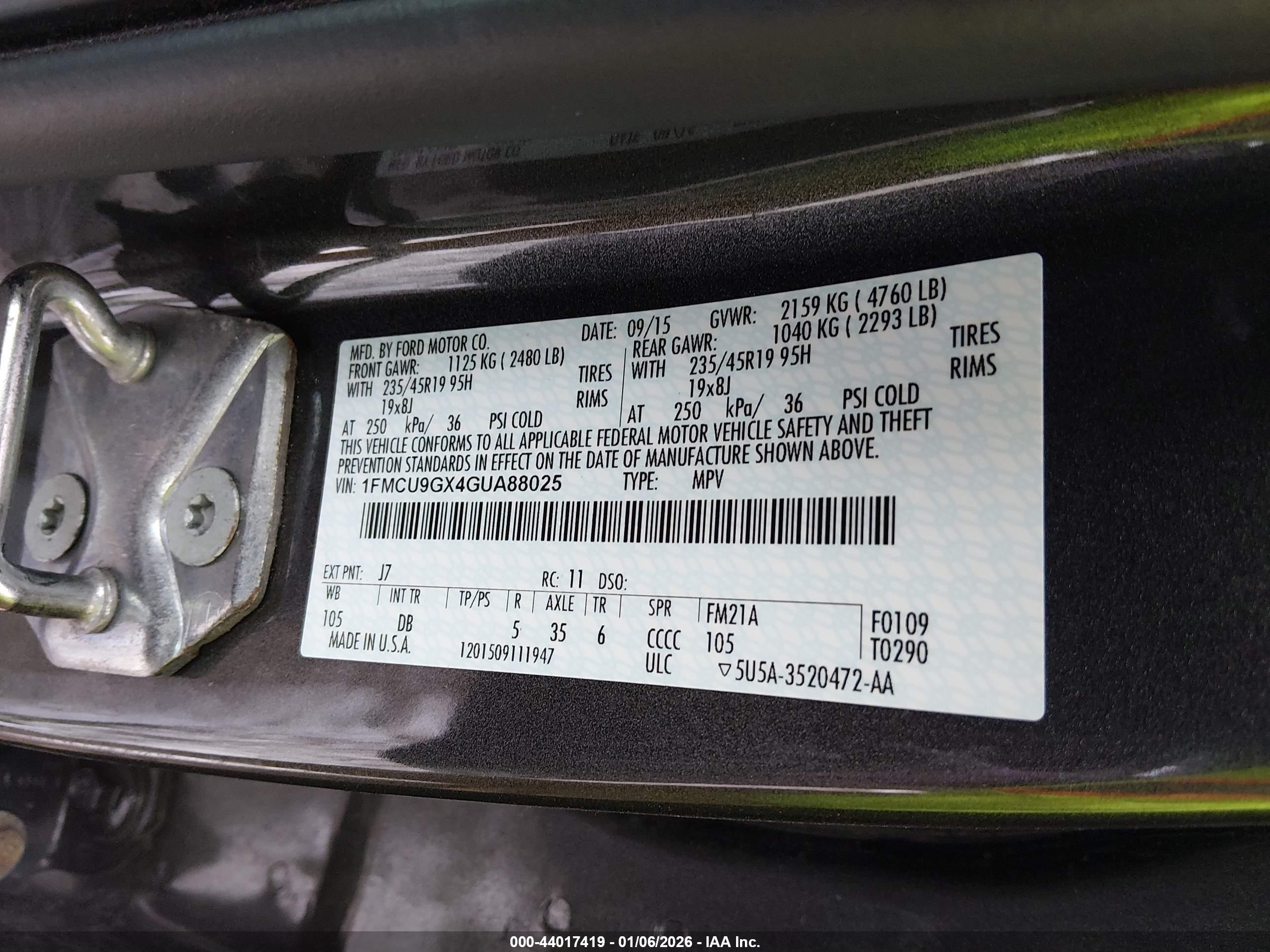 FORD ESCAPE image 9