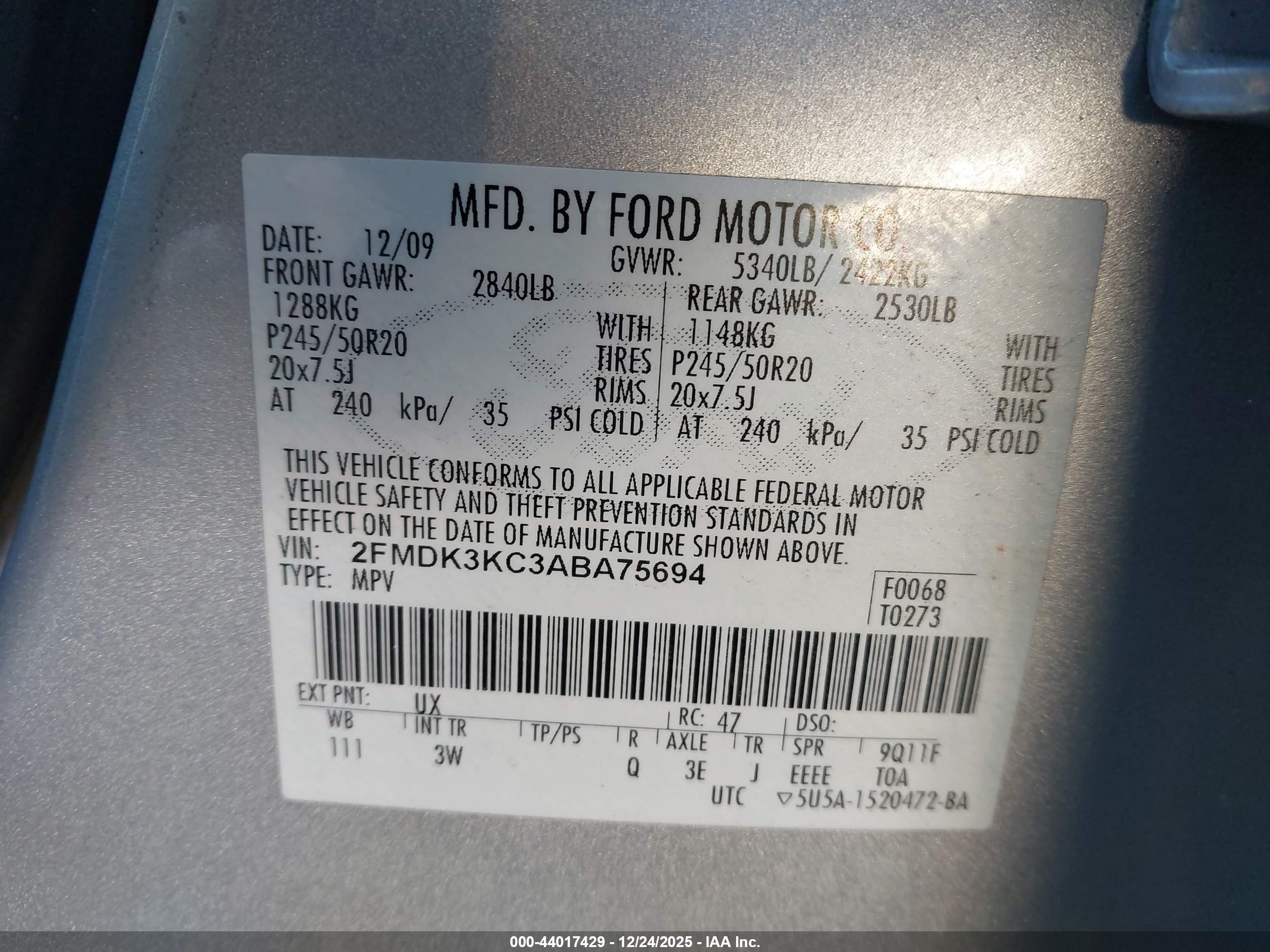 FORD EDGE image 9