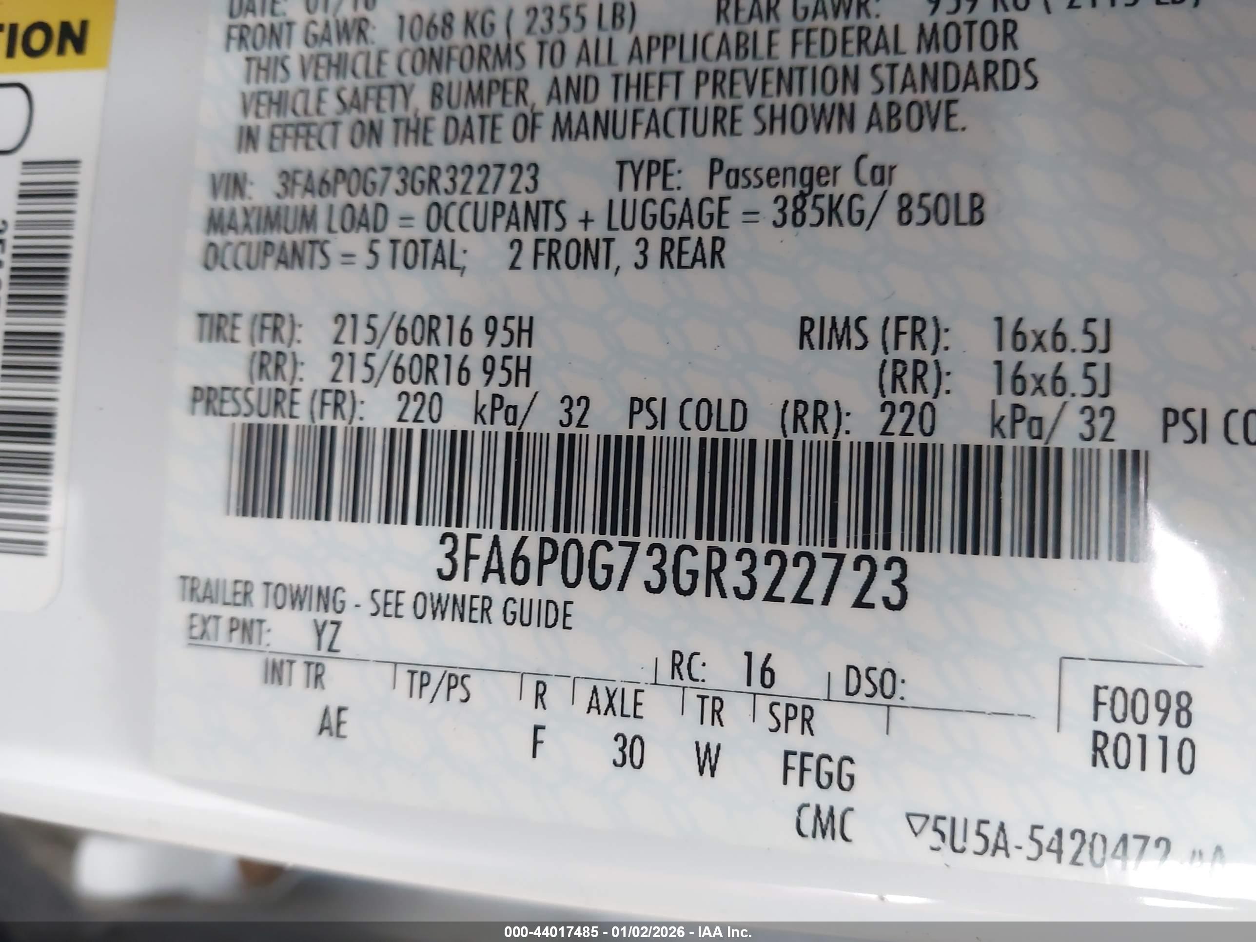 FORD FUSION image 9