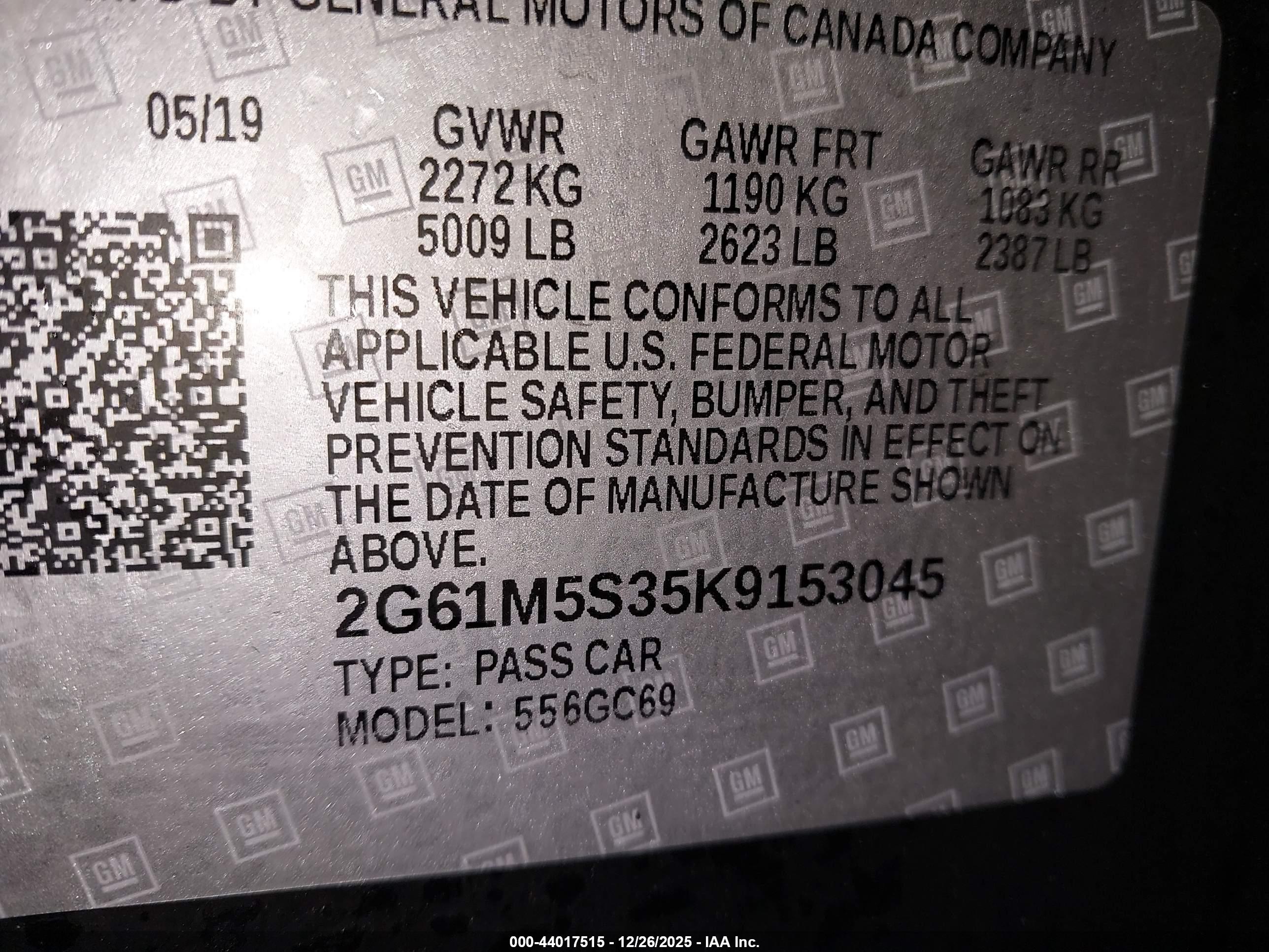 CADILLAC XTS image 9