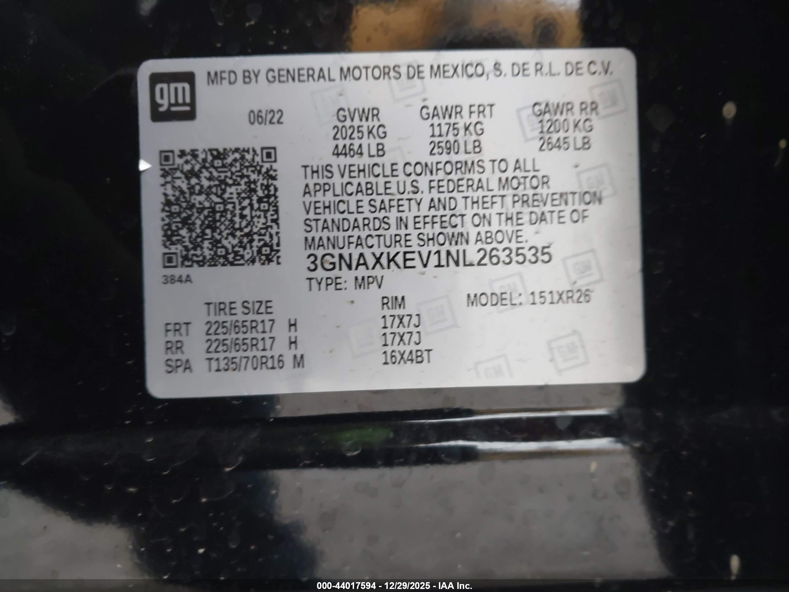 CHEVROLET EQUINOX image 9