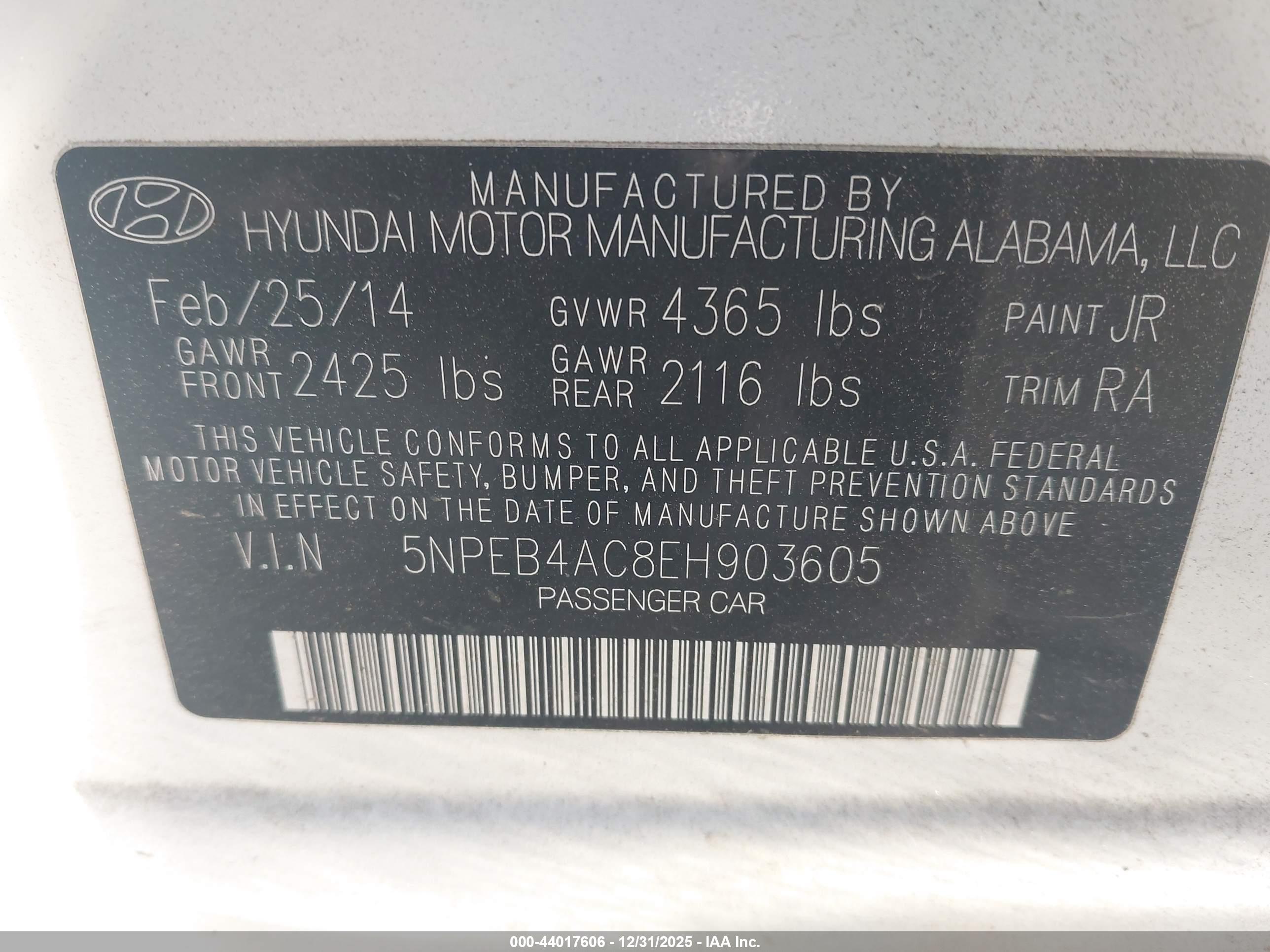 HYUNDAI SONATA image 9