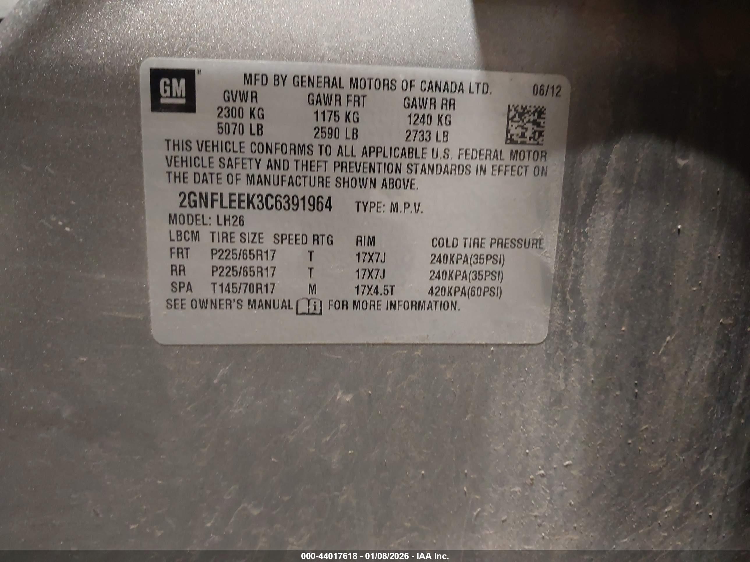 CHEVROLET EQUINOX image 9