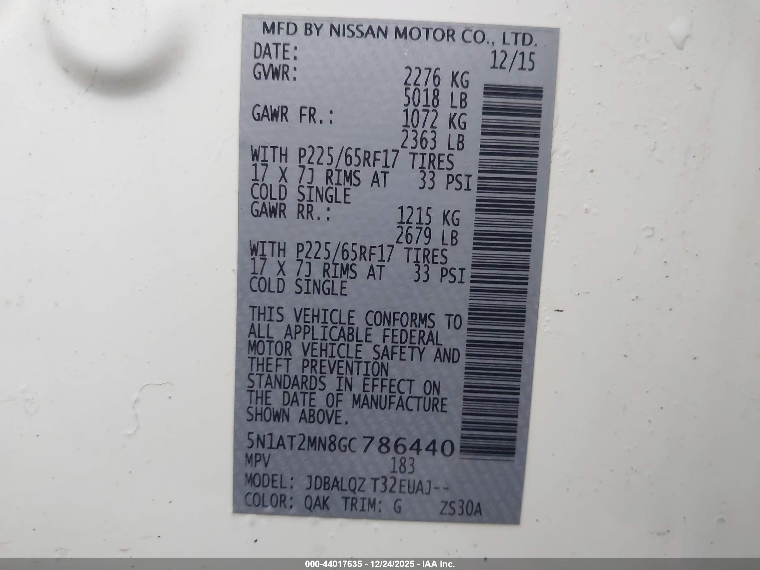 NISSAN ROGUE image 9