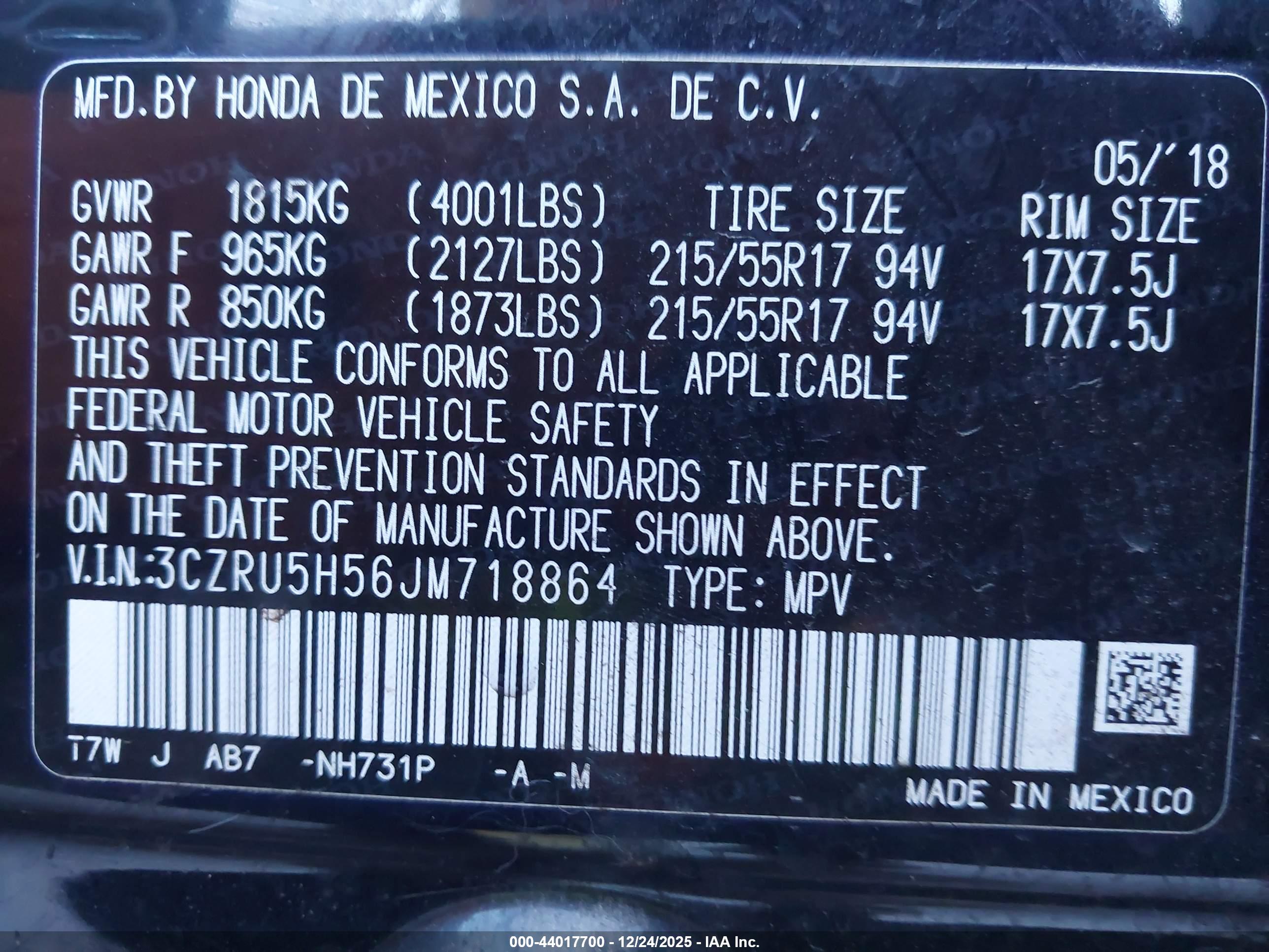 HONDA HR-V image 9