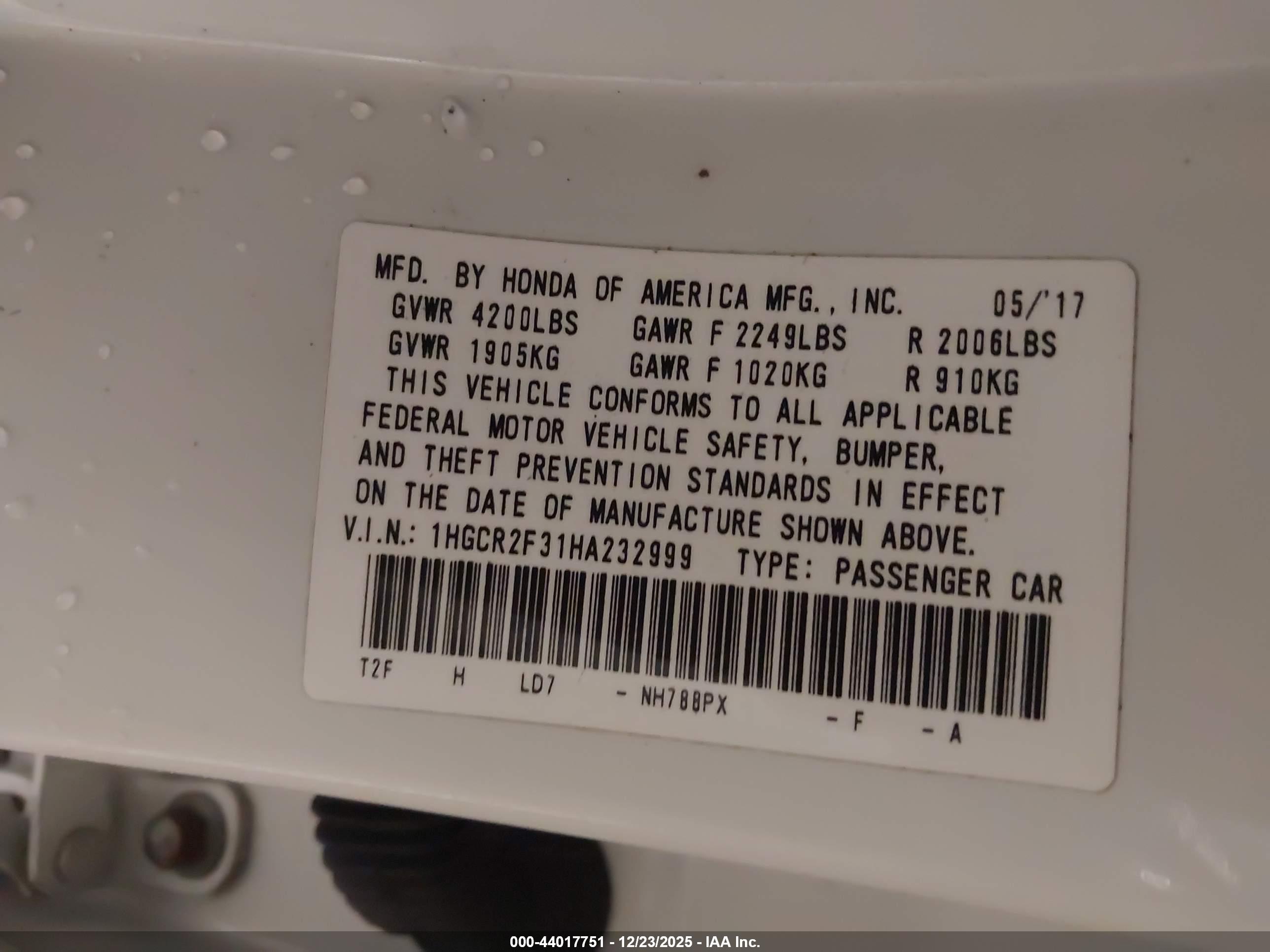 HONDA ACCORD image 9