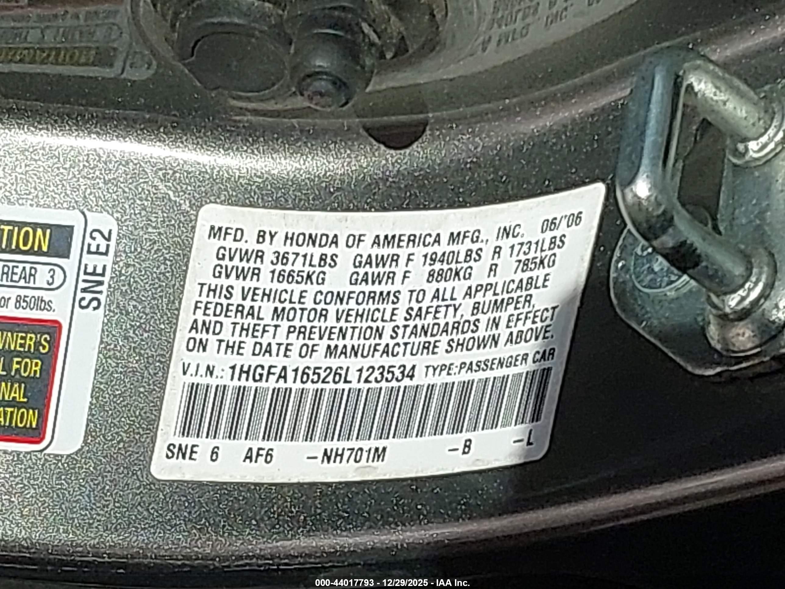 HONDA CIVIC image 9