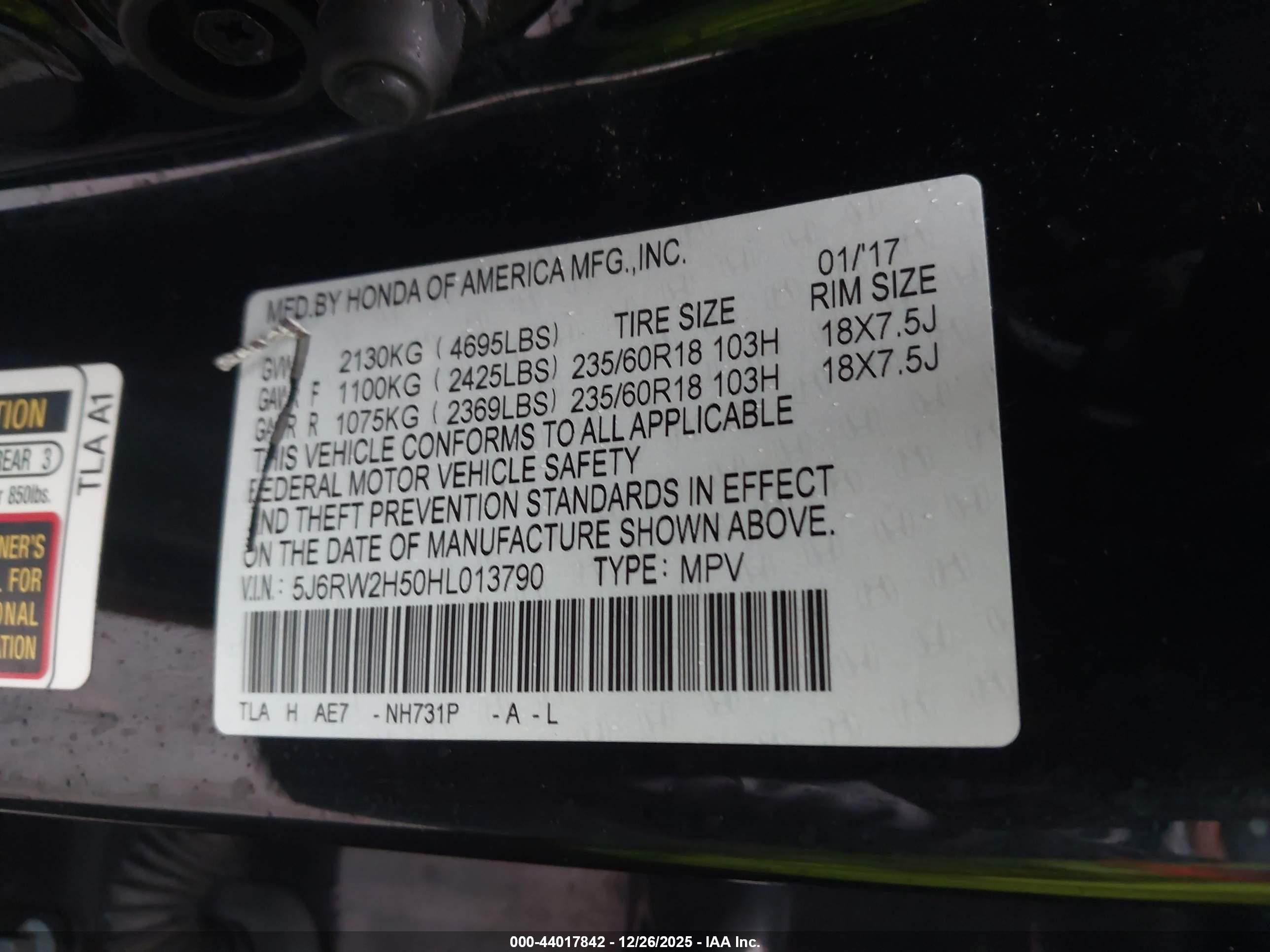 HONDA CR-V image 9