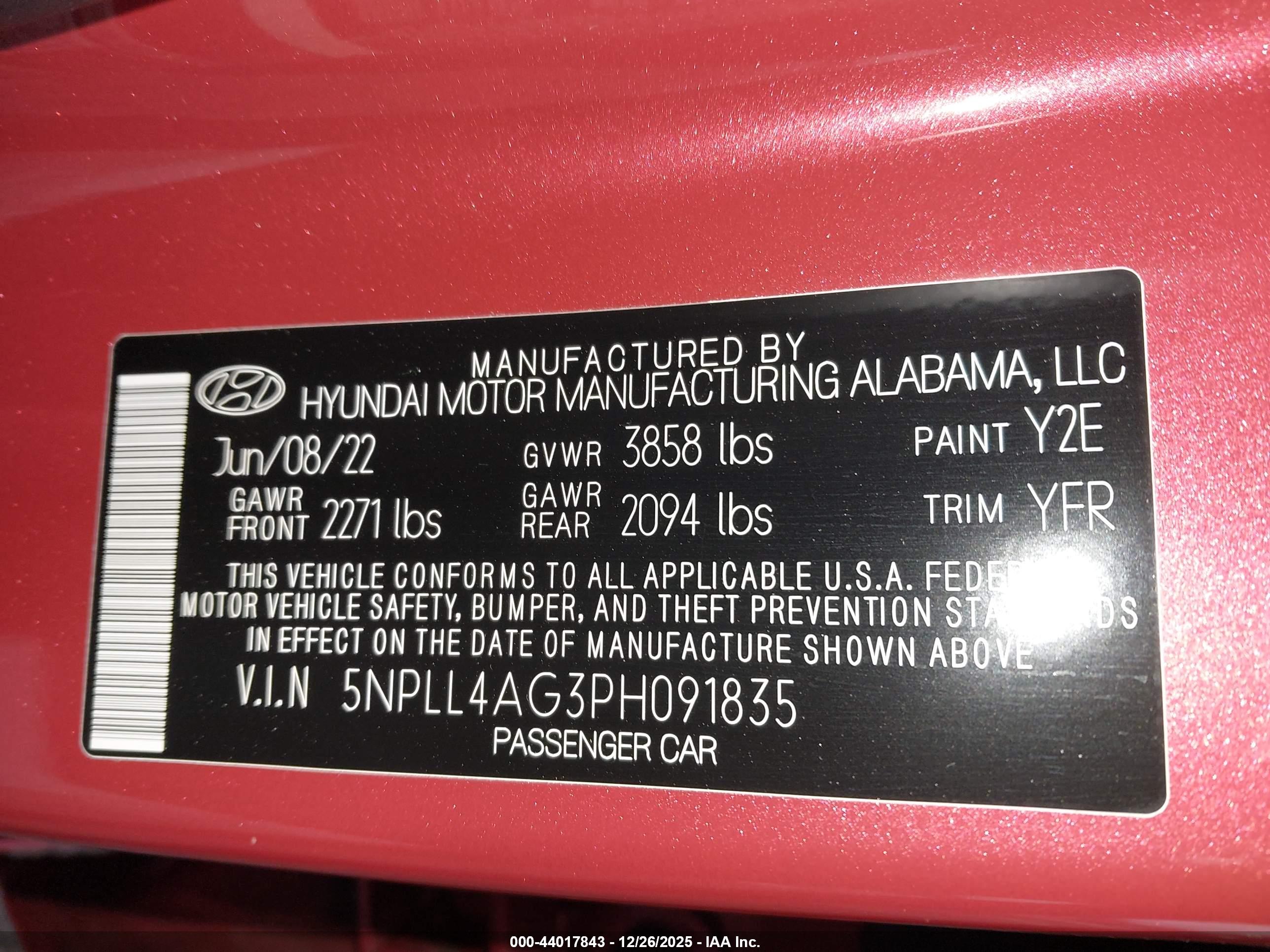 HYUNDAI ELANTRA image 9