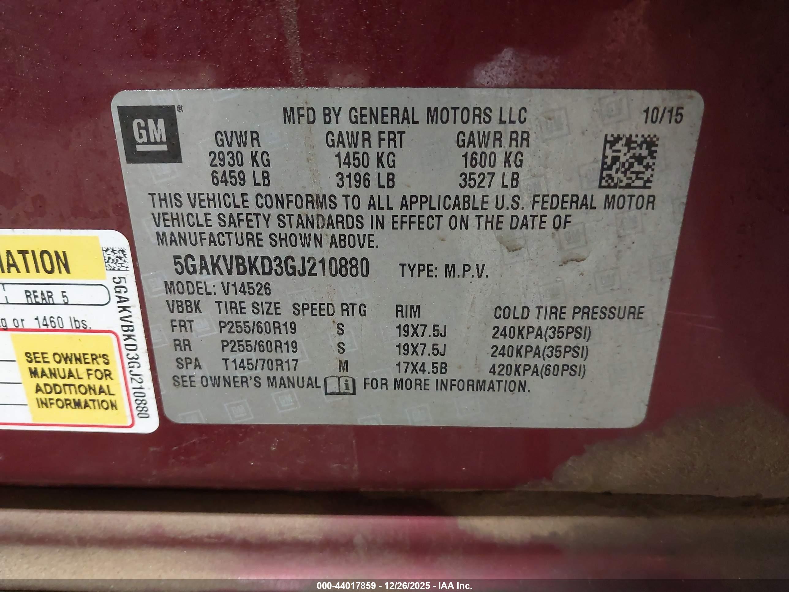 BUICK ENCLAVE image 9
